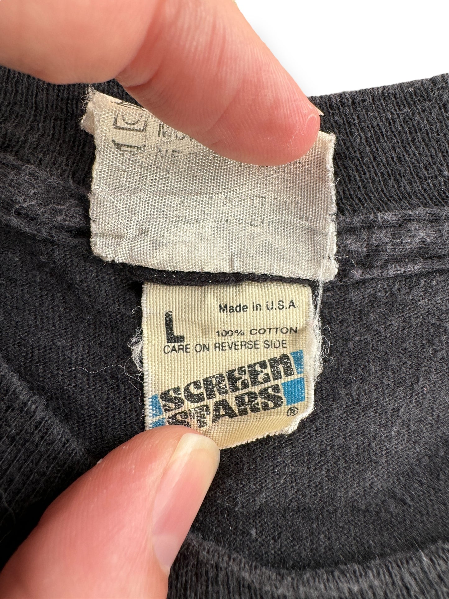 Tag on Vintage Bangles 1986 Tour Tee SZ S