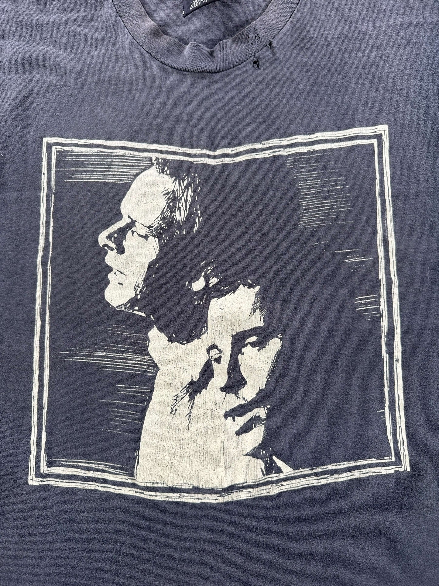 Graphic of Vintage Simon and Garfunkel 1993 Cutoff SZ L (Fits M)