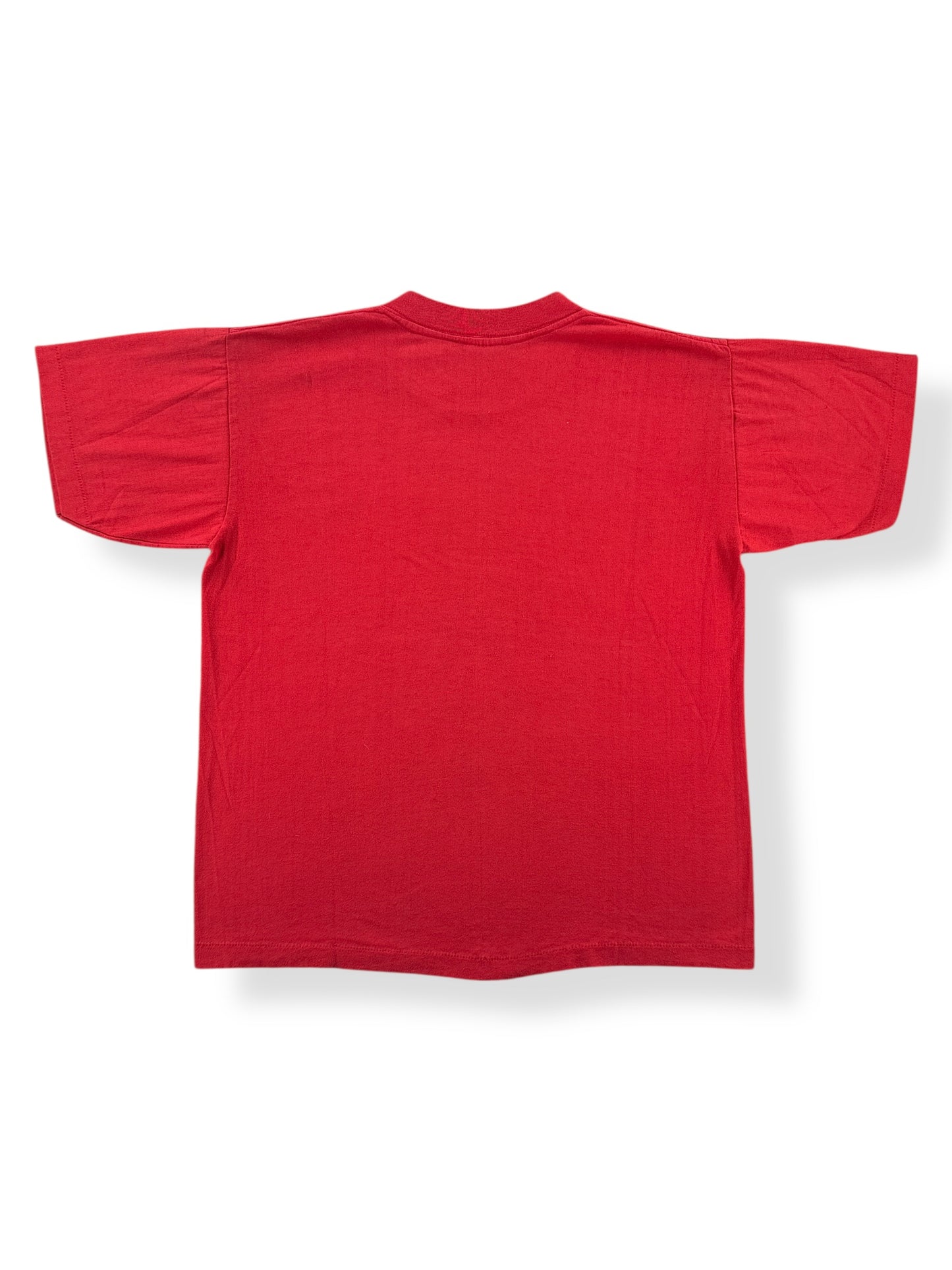 Back of Vintage 80s Gambling Tee SZ M