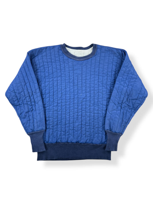 Front of Vintage Quilted Thermal Top SZ S