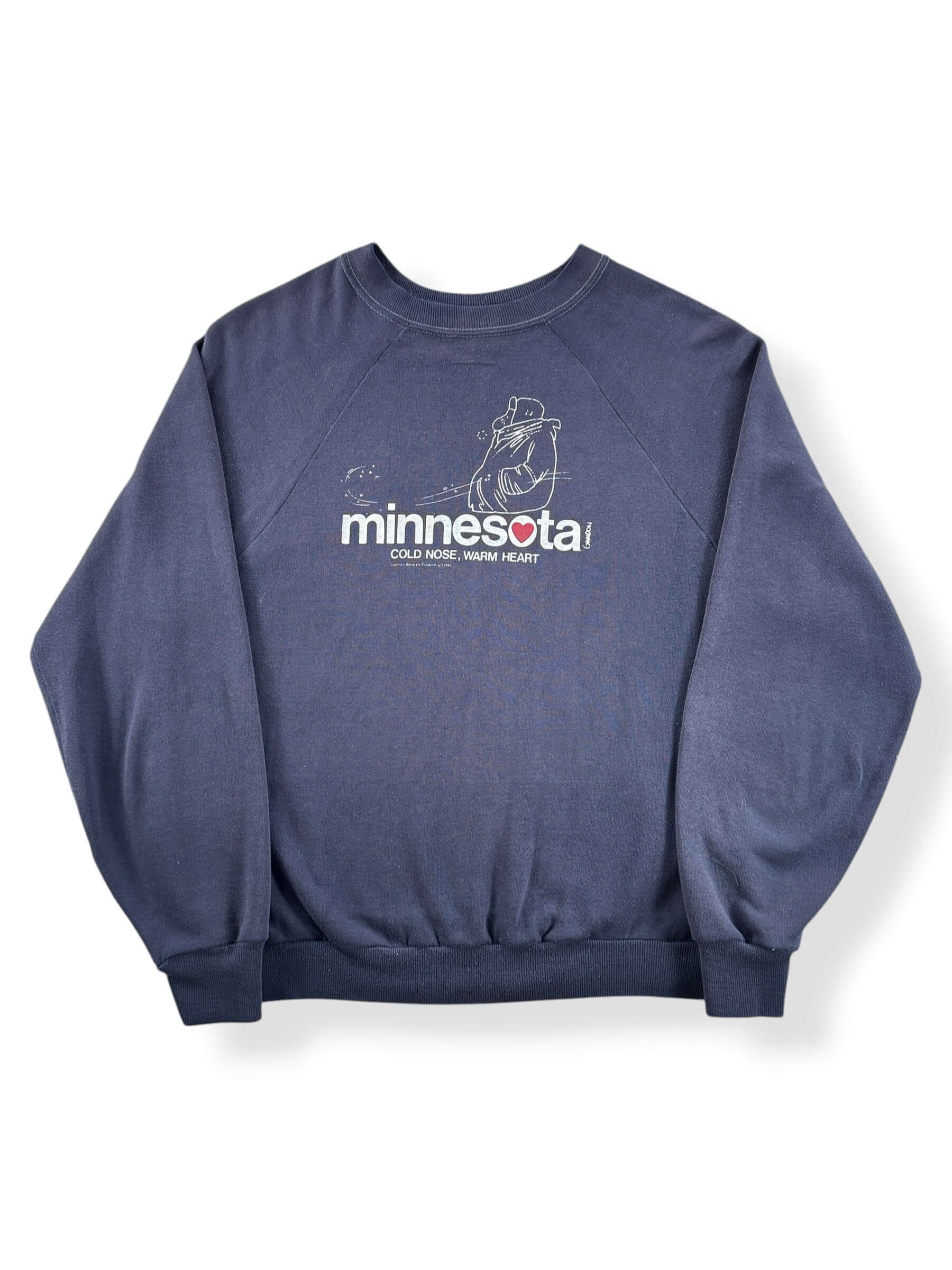 Front of Vintage Minnesota Crewneck SZ L (Fits M)