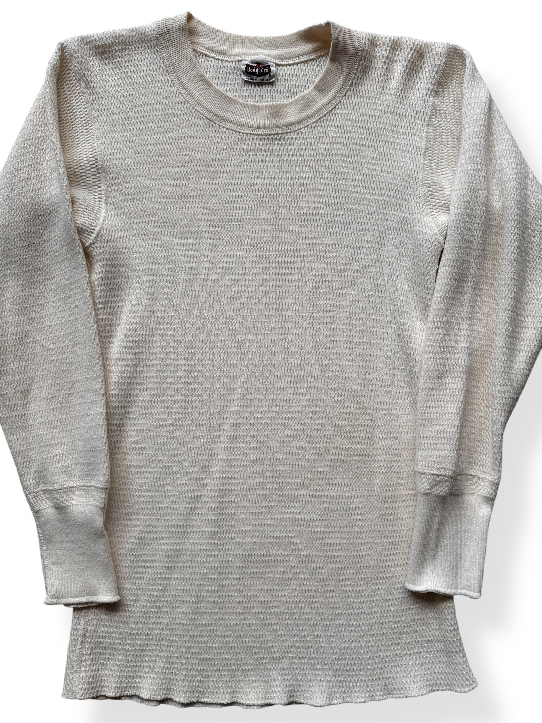 Front Close Up of Vintage Bodygard Thermal Top SZ M