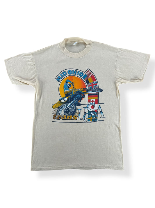 Front of Vintage Mid Ohio Trans USA Racing Tee SZ M