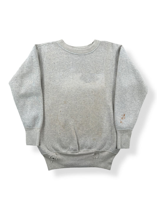 Front of Vintage Distressed Hanes Wind Shield Single V Sweatshirt SZ S