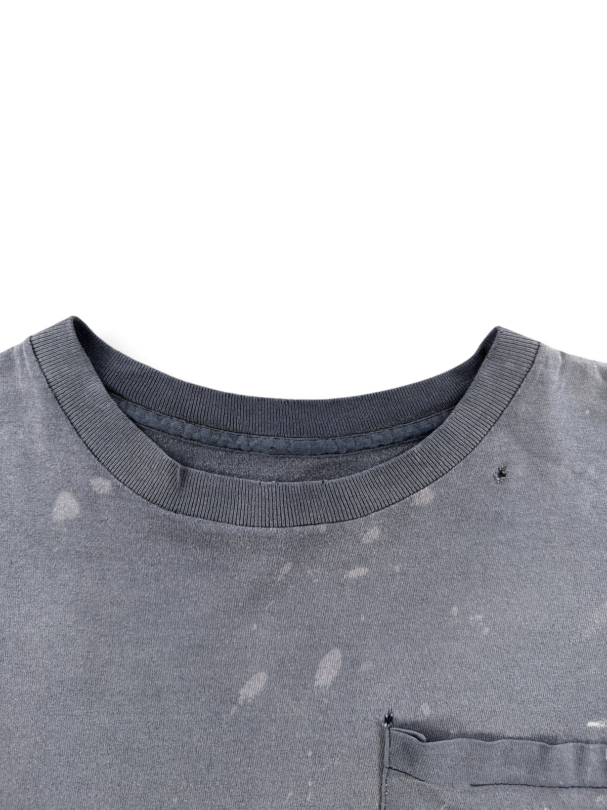 Collar on Vintage Smoked Out Winston Pocket Tee SZ XL