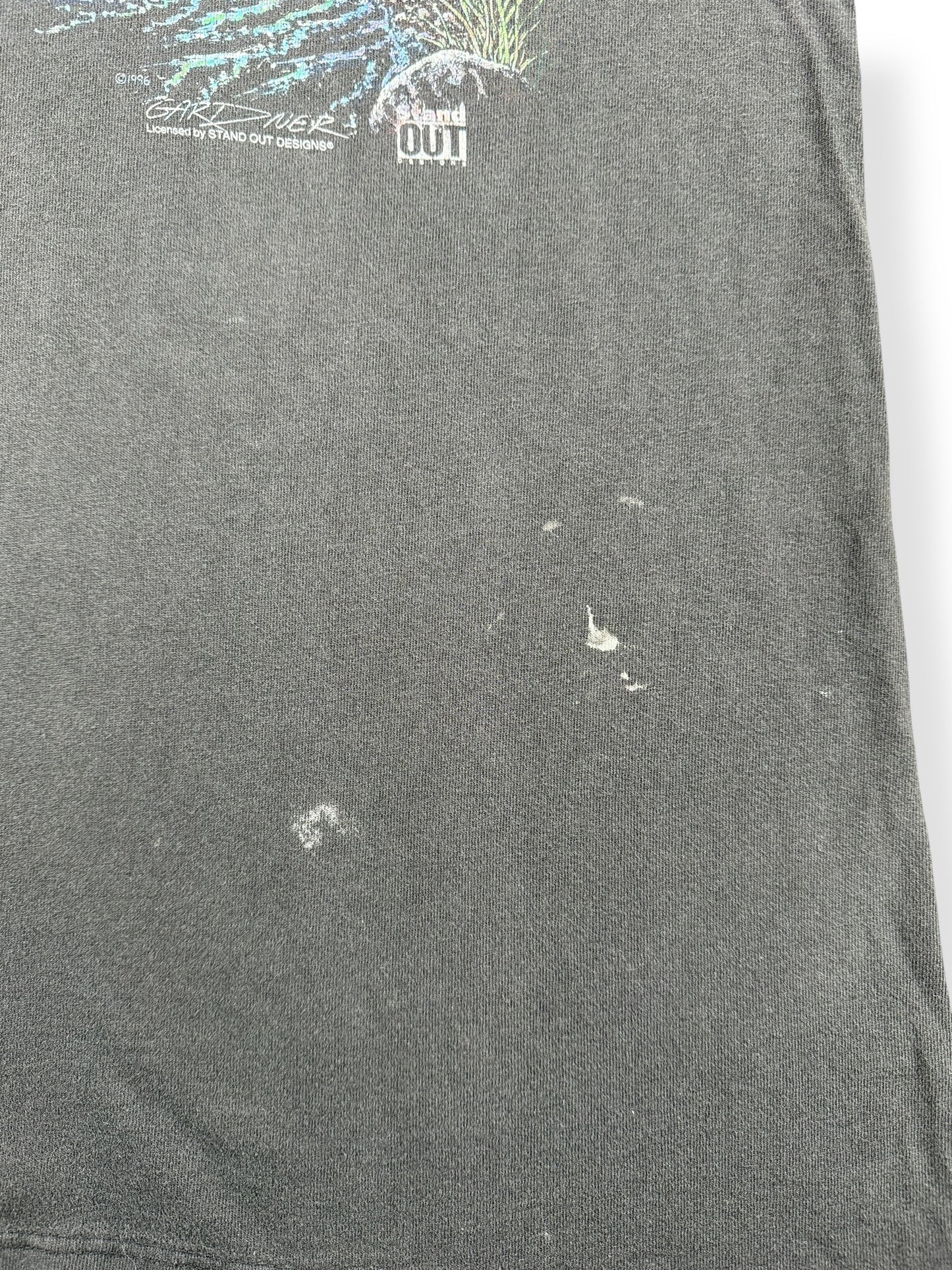 Stains on Vintage Faded Bear Nature Tee SZ XL