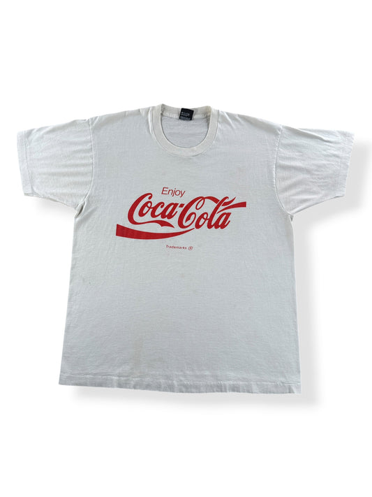 Front of Vintage Enjoy Coca Cola Tee SZ XL (Fits L)