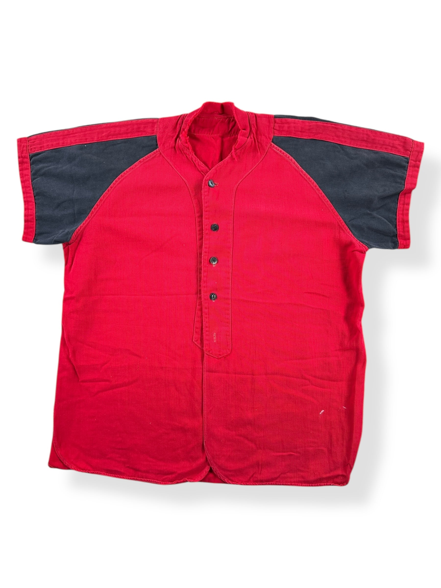 Front of Vintage Central Tool Room Baseball Jersey SZ L