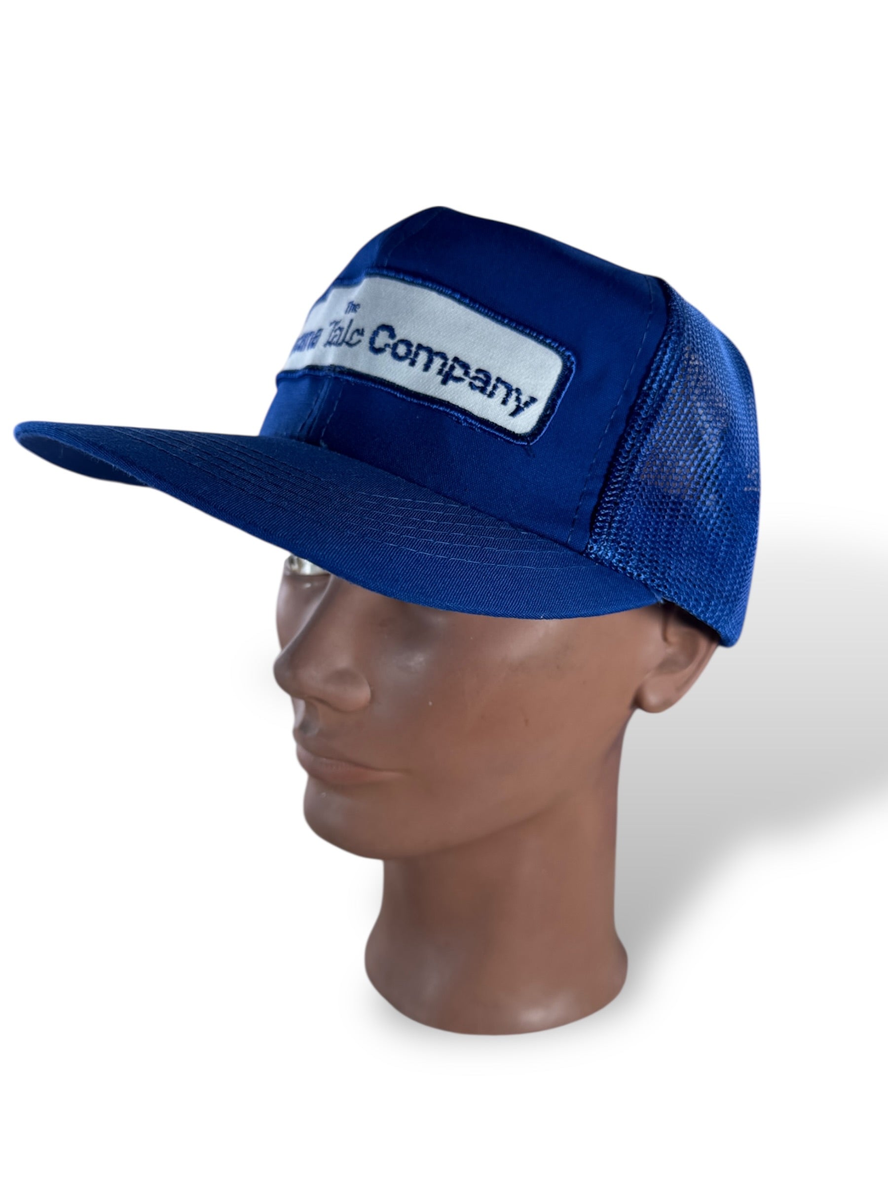 3/4 Shot of Vintage Montana Tale Company Trucker Hat SZ OSFA