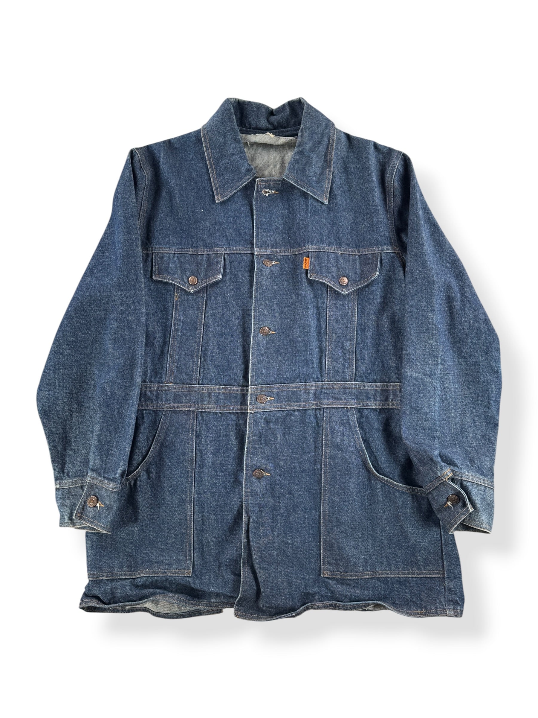 Front of Vintage Levi's Orange Tab Boho Jacket SZ XL