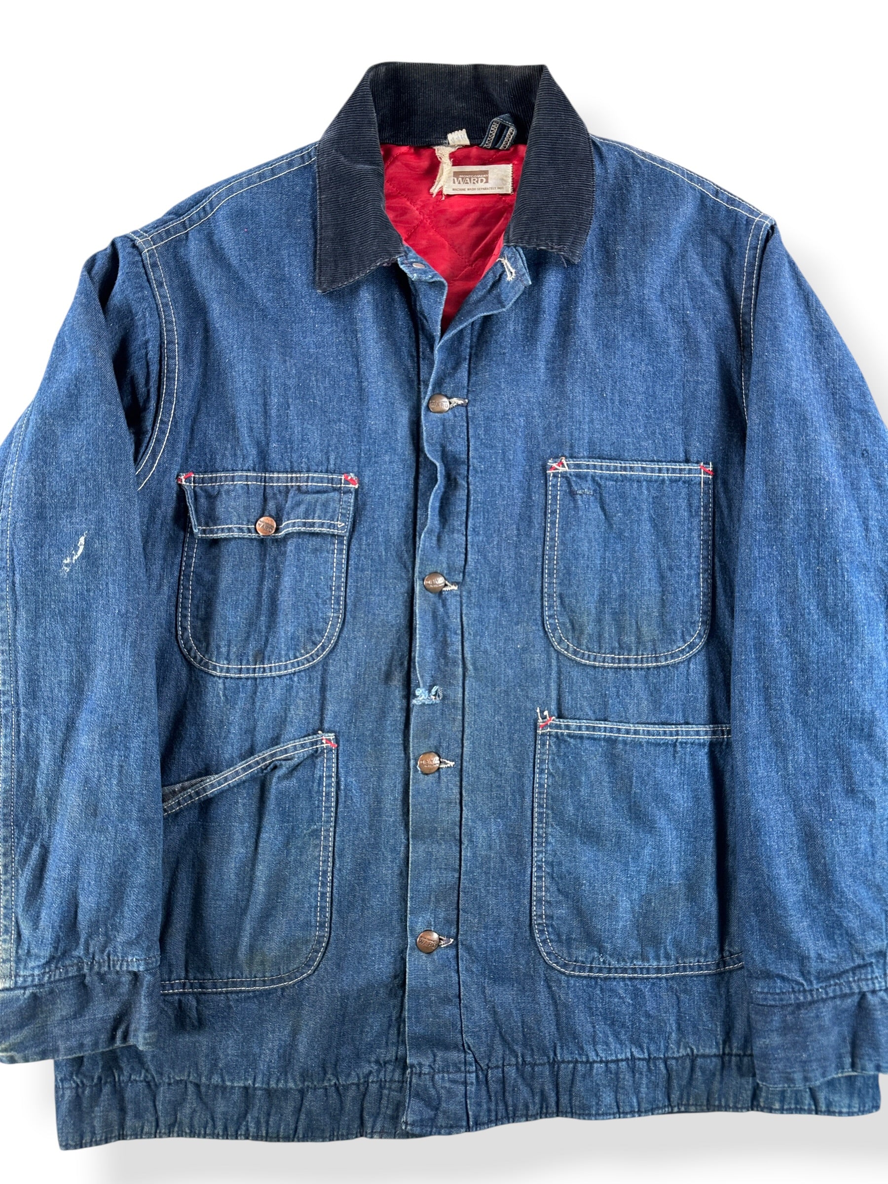 Vintage Montgomery Ward Quilted Chore Jacket SZ 44 – The Barn Owl