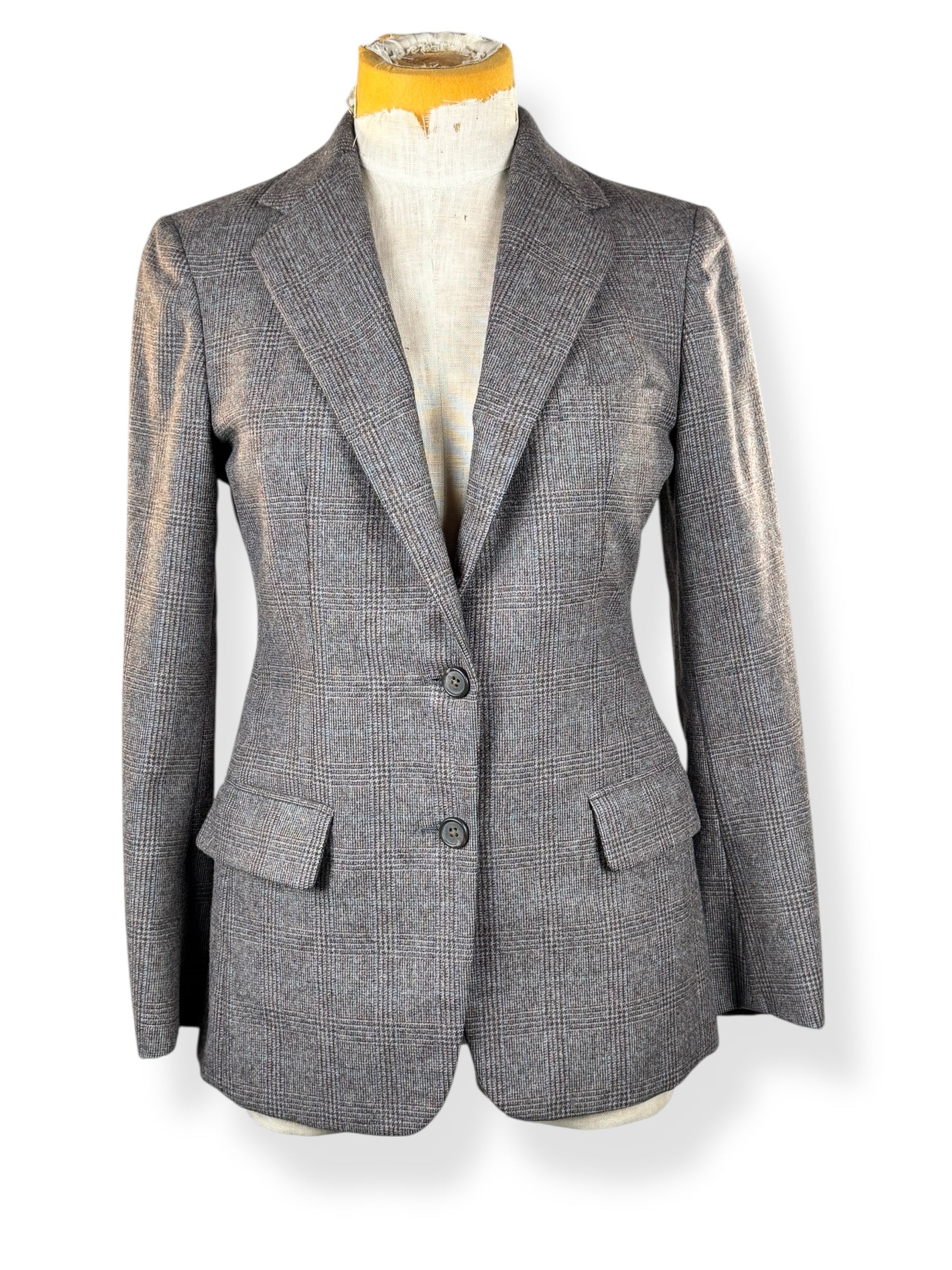 Front view of 1980s Nordstroms Wool Blazer M