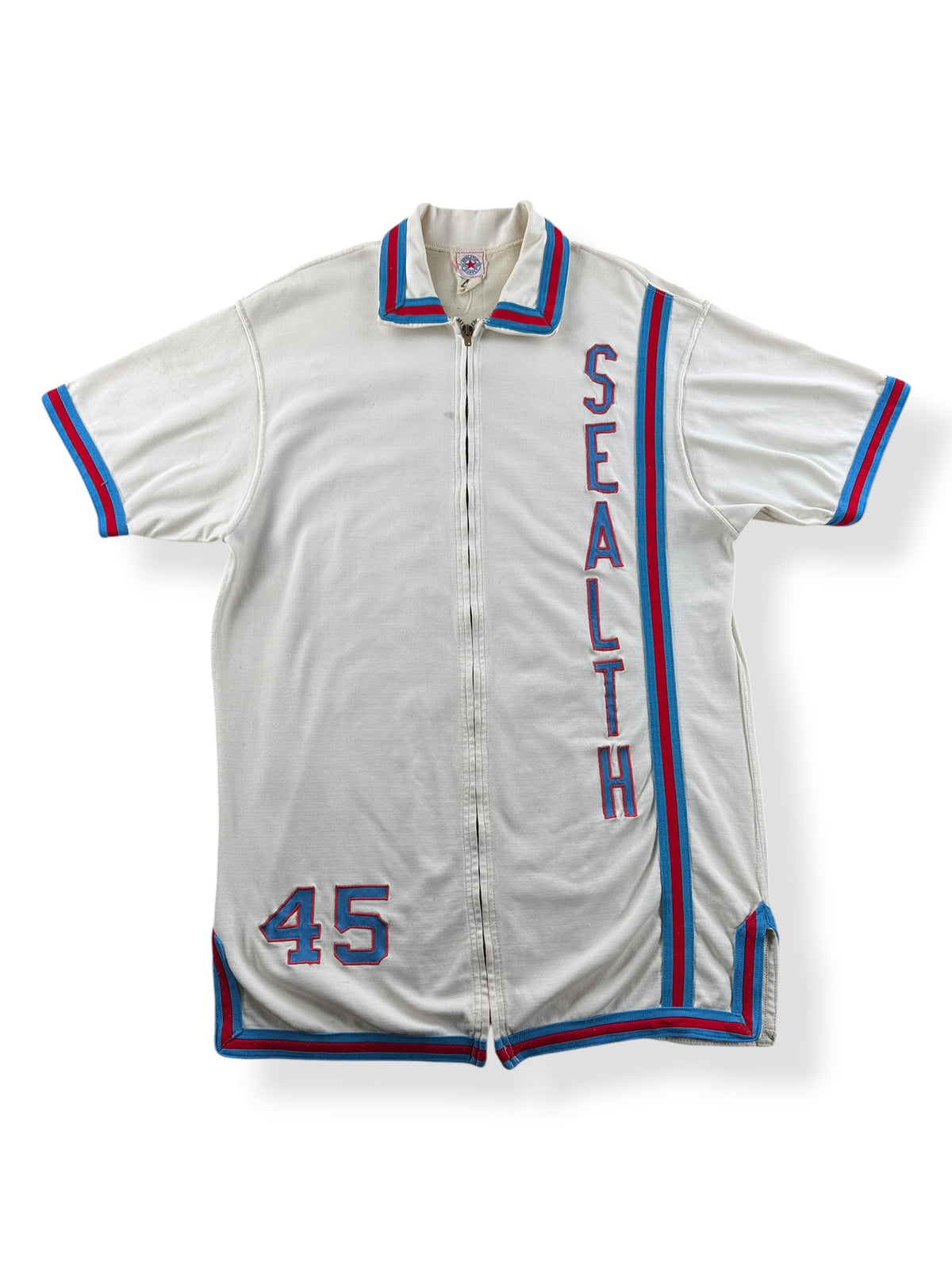 Front of Vintage Athletic Supply Sealth Jersey SZ 44