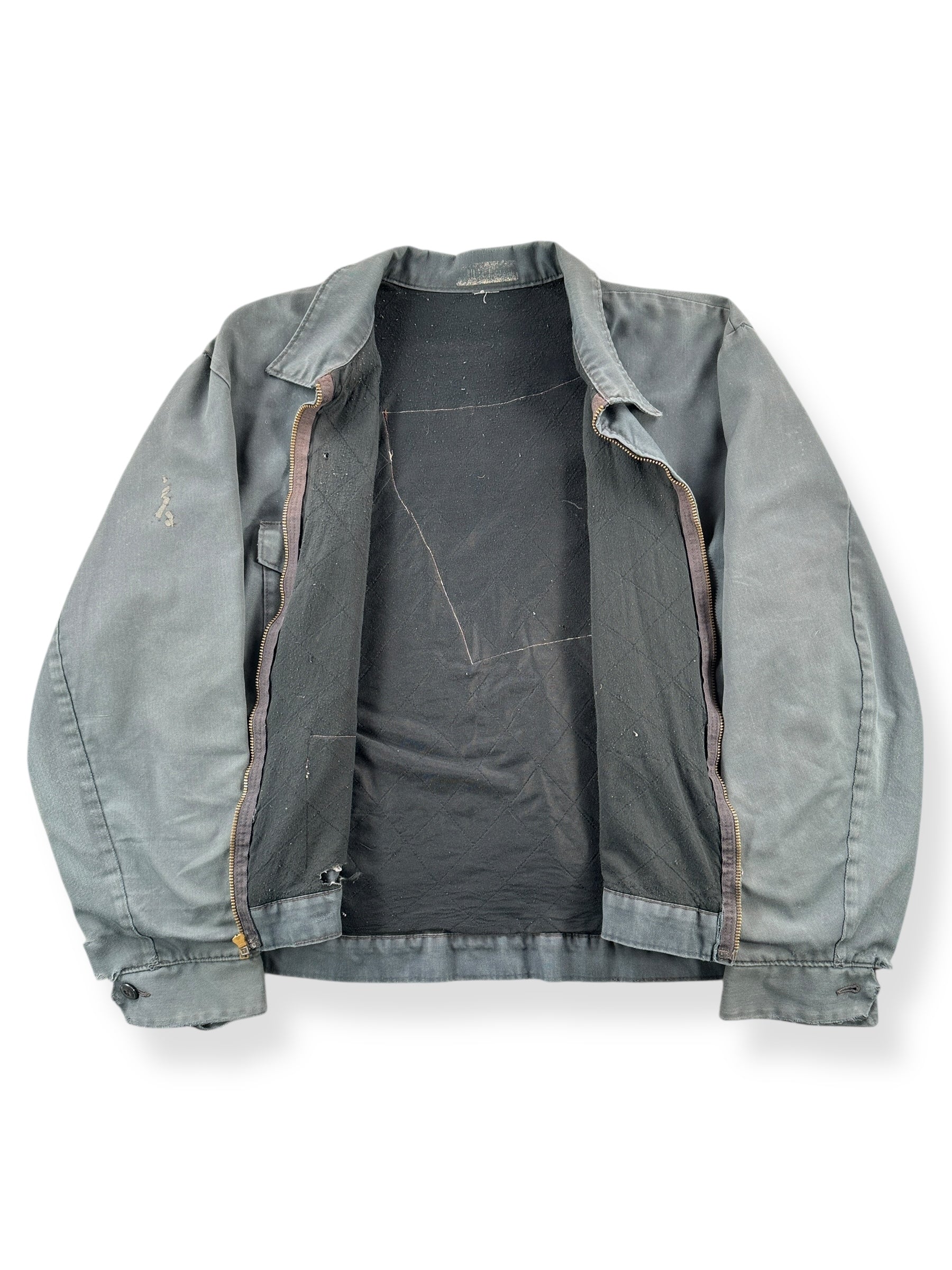 Inside of Vintage Cringe Hardcore Drunk Gas Station Jacket SZ XL