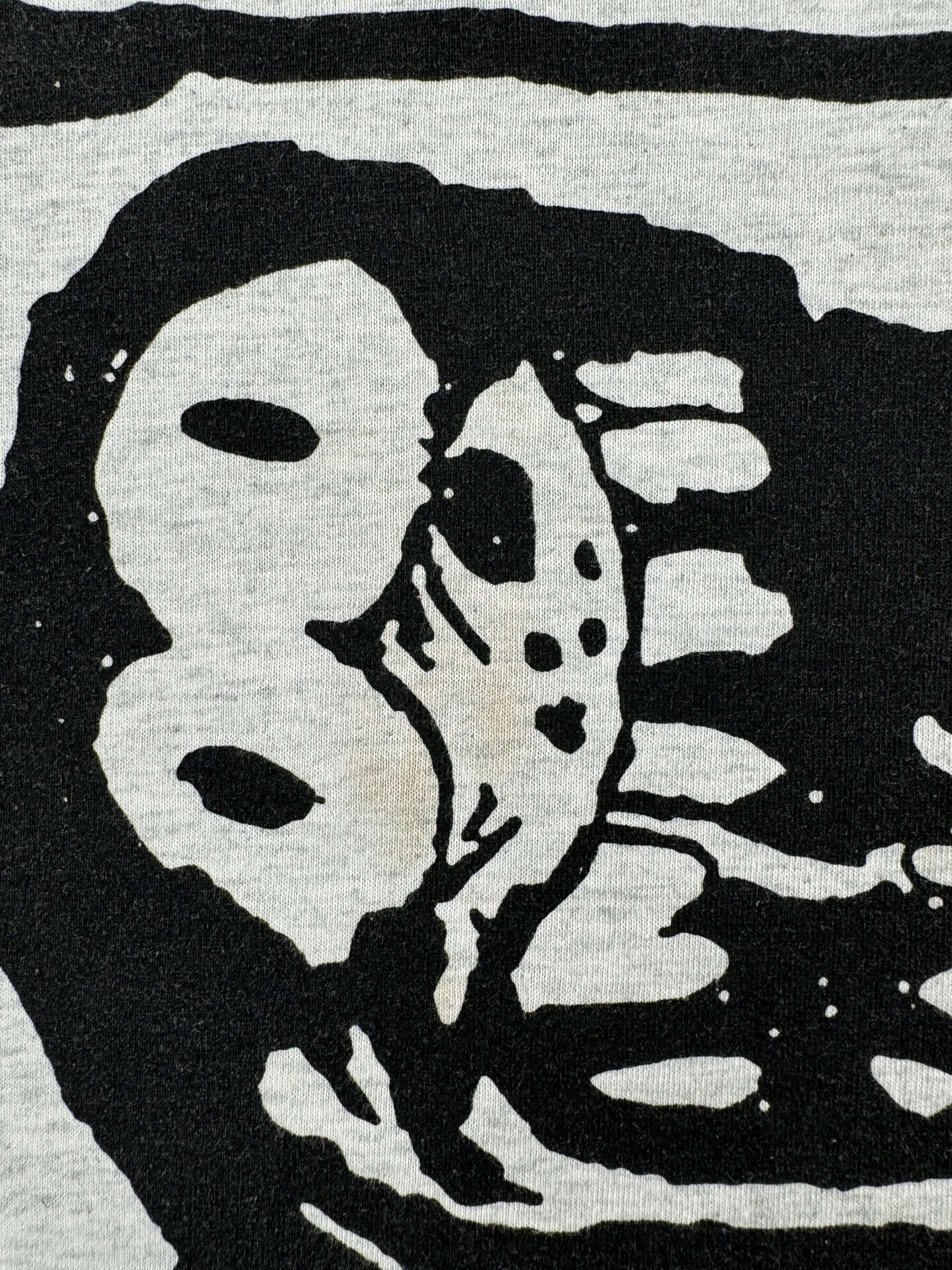 Faint Staining on Vintage Cows Daddy Has a Tail Tee SZ L