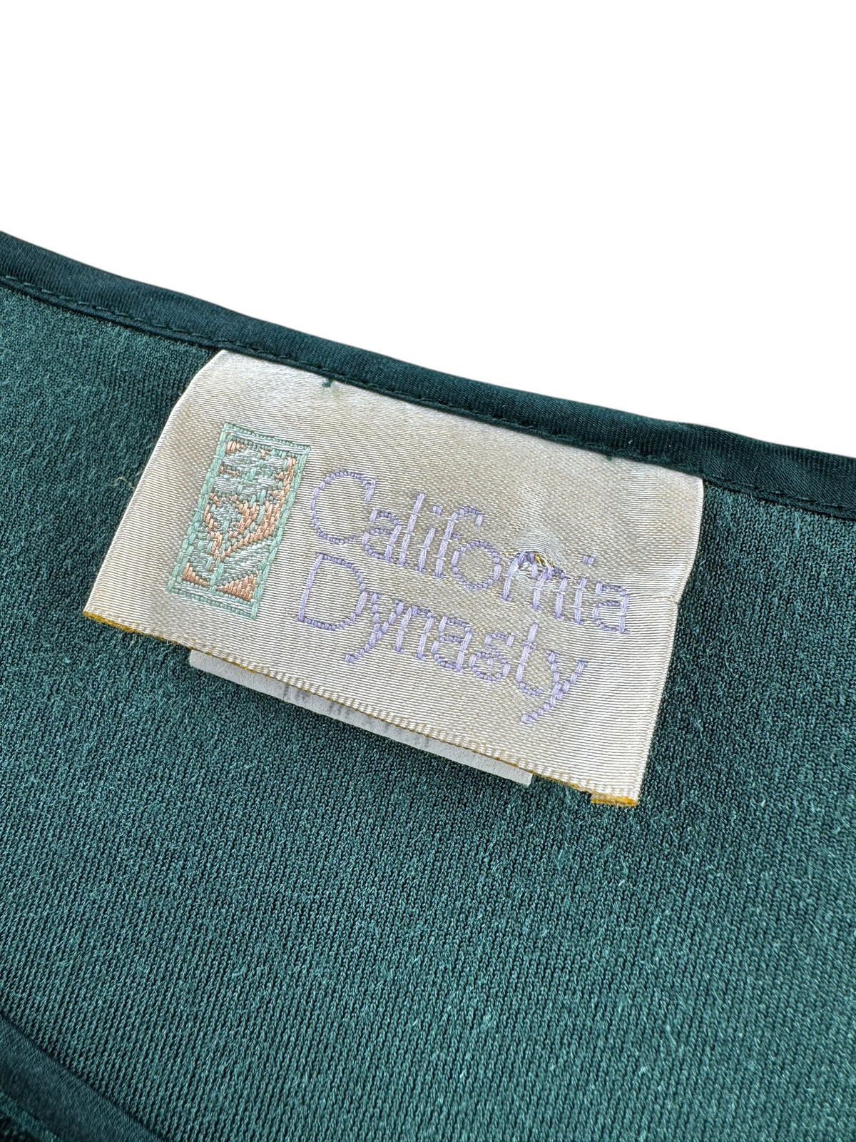 Tag on Vintage Green Velvet Top SZ M
