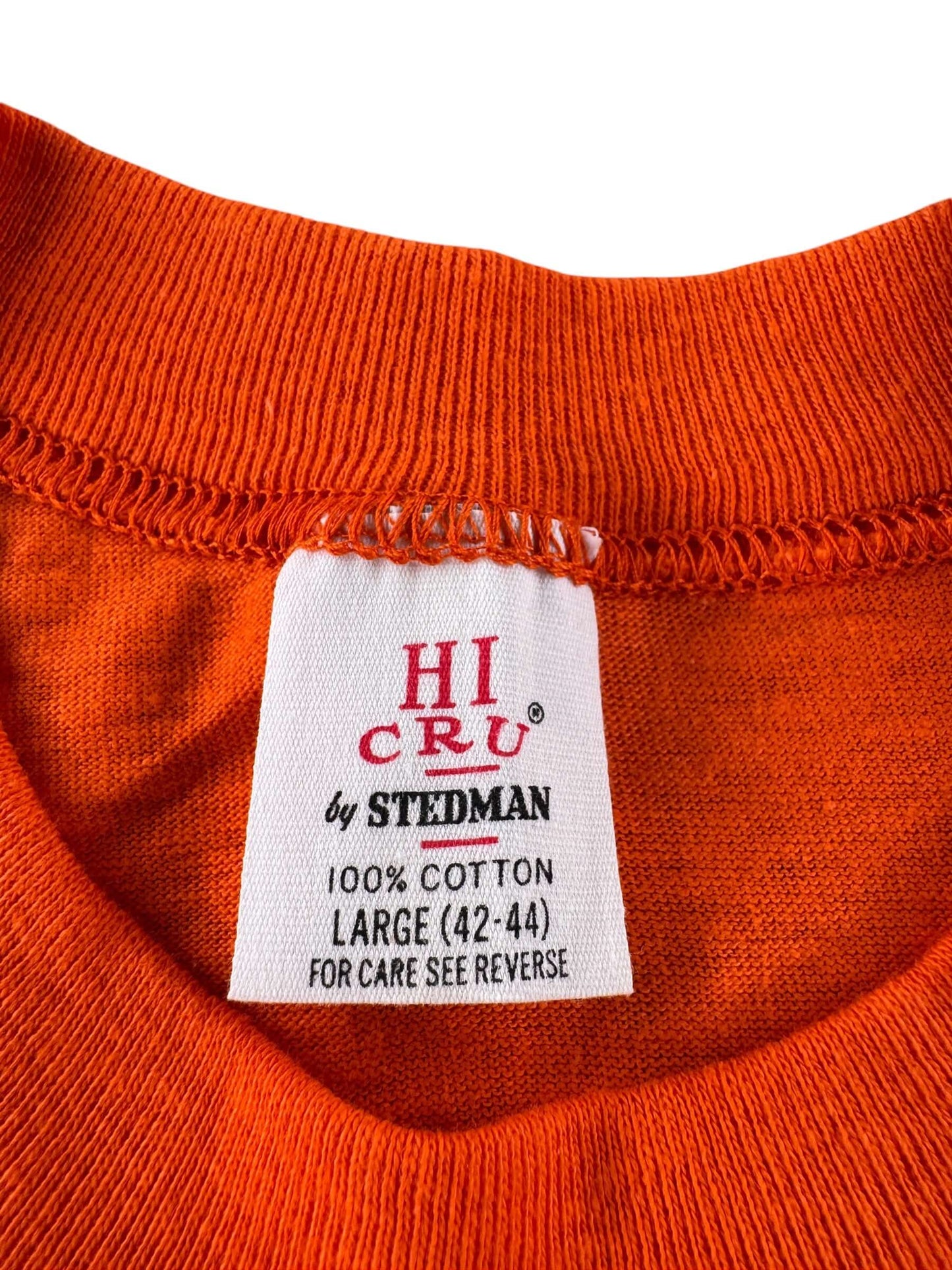 Tag on Vintage NOS Coors 2-Sided Pocket Tee SZ L