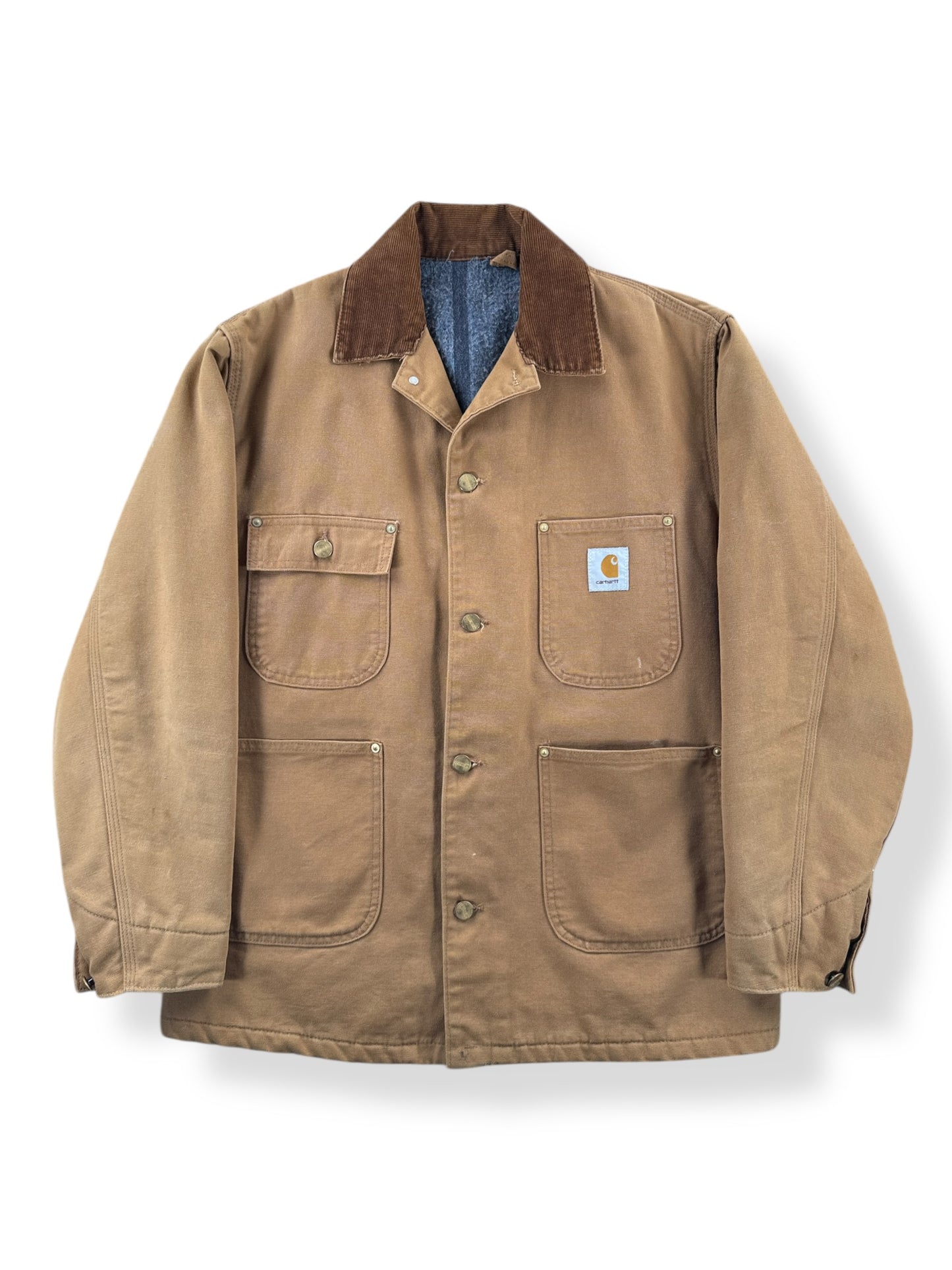 Front of Vintage Carhartt Chore Coat SZ L