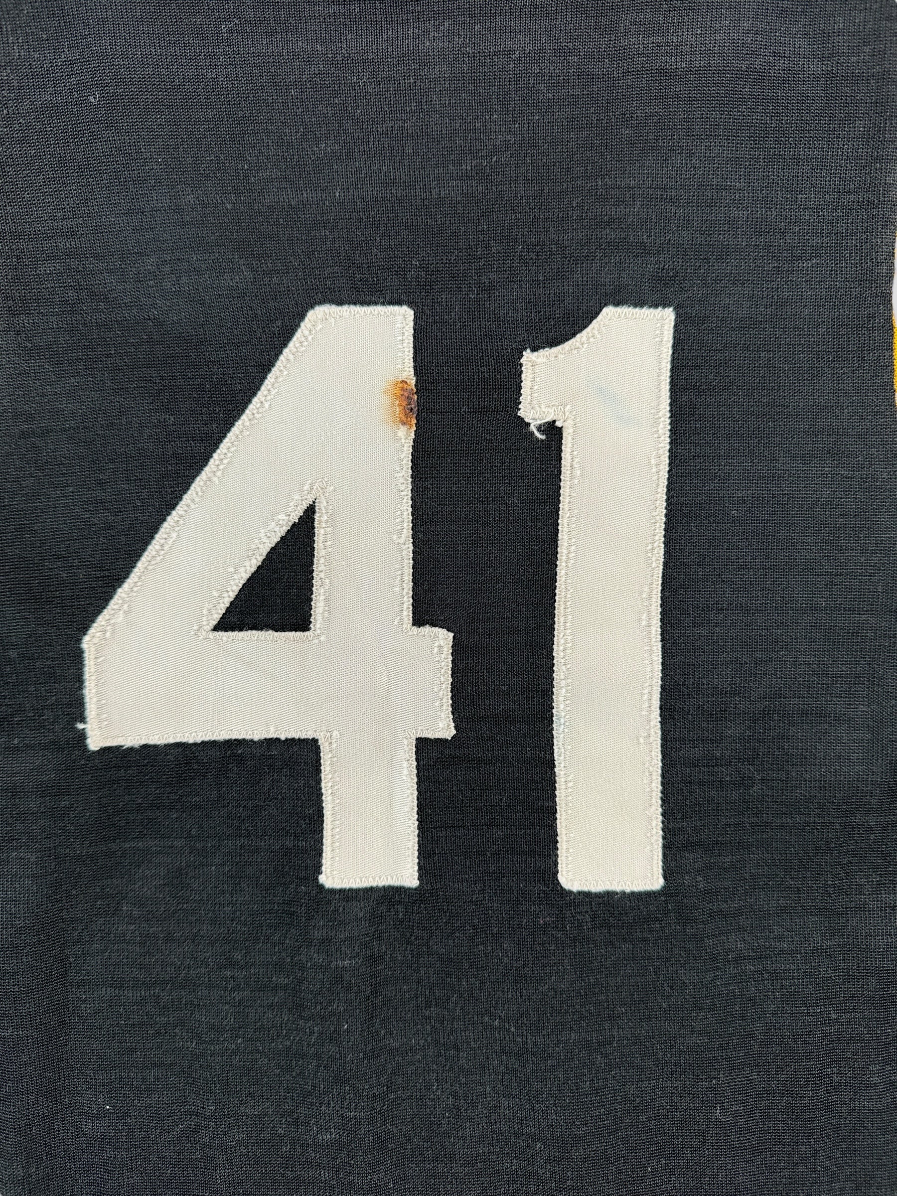 Back Number on Vintage Rockwood 41 Durene Jersey SZ S