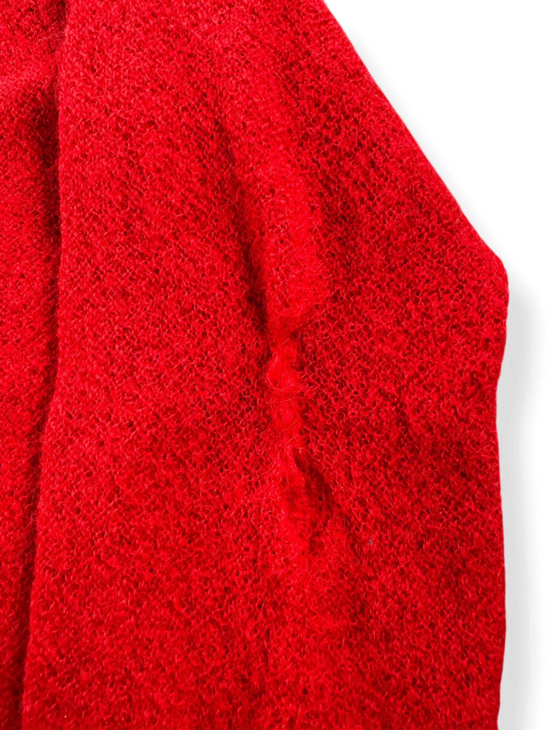 Wear on Vintage Mr Rogers Cardigan SZ 46 (Fits M)