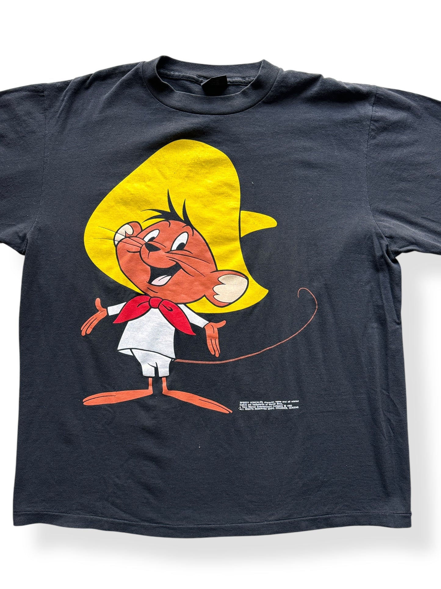 Front Close Up of Vintage Speedy Gonzalez Tee SZ XL