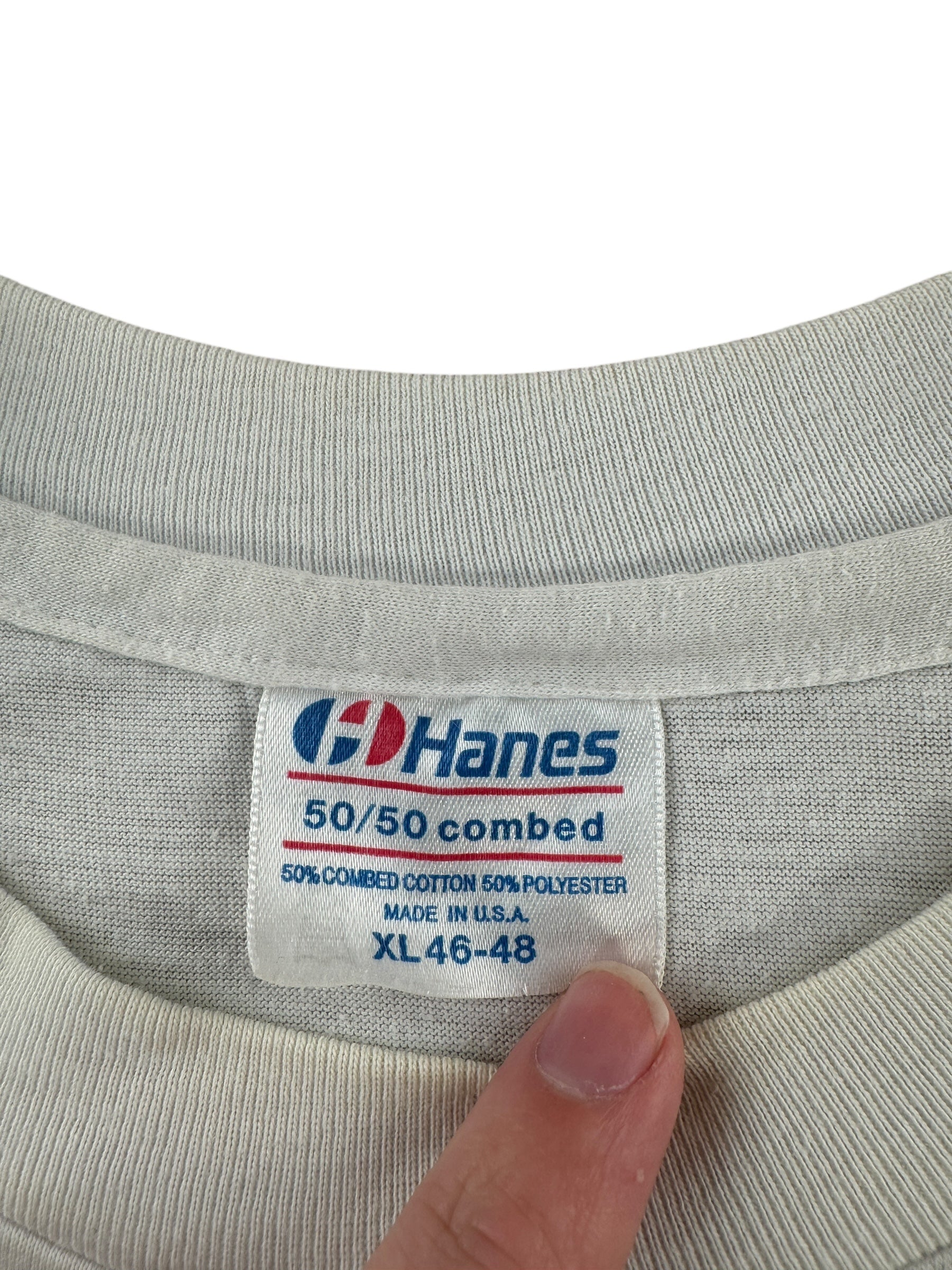 Tag on Vintage Langley Run Tee SZ L