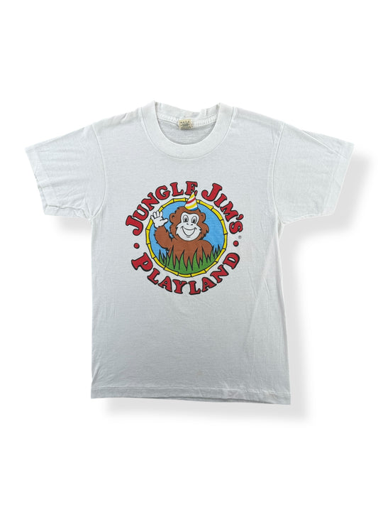 Front of Vintage Jungle Jim's Playland Tee SZ 14-16 (Fits XS)
