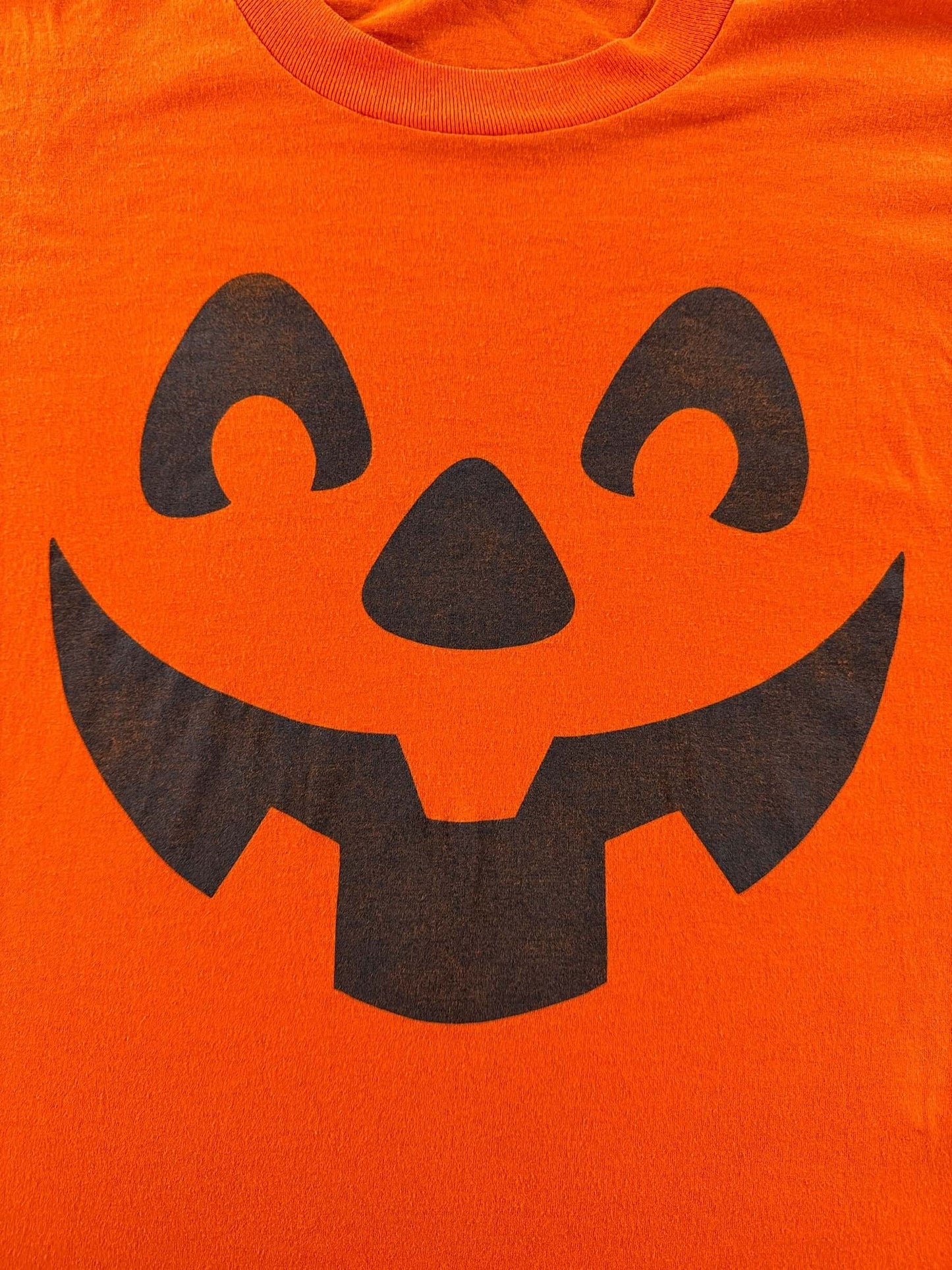 Graphic of Vintage Screen Stars Jack O Lantern Halloween Tee SZ XL (Fits M)