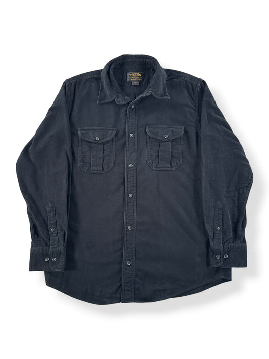 Front of Filson Moleskin Seattle Shirt SZ L