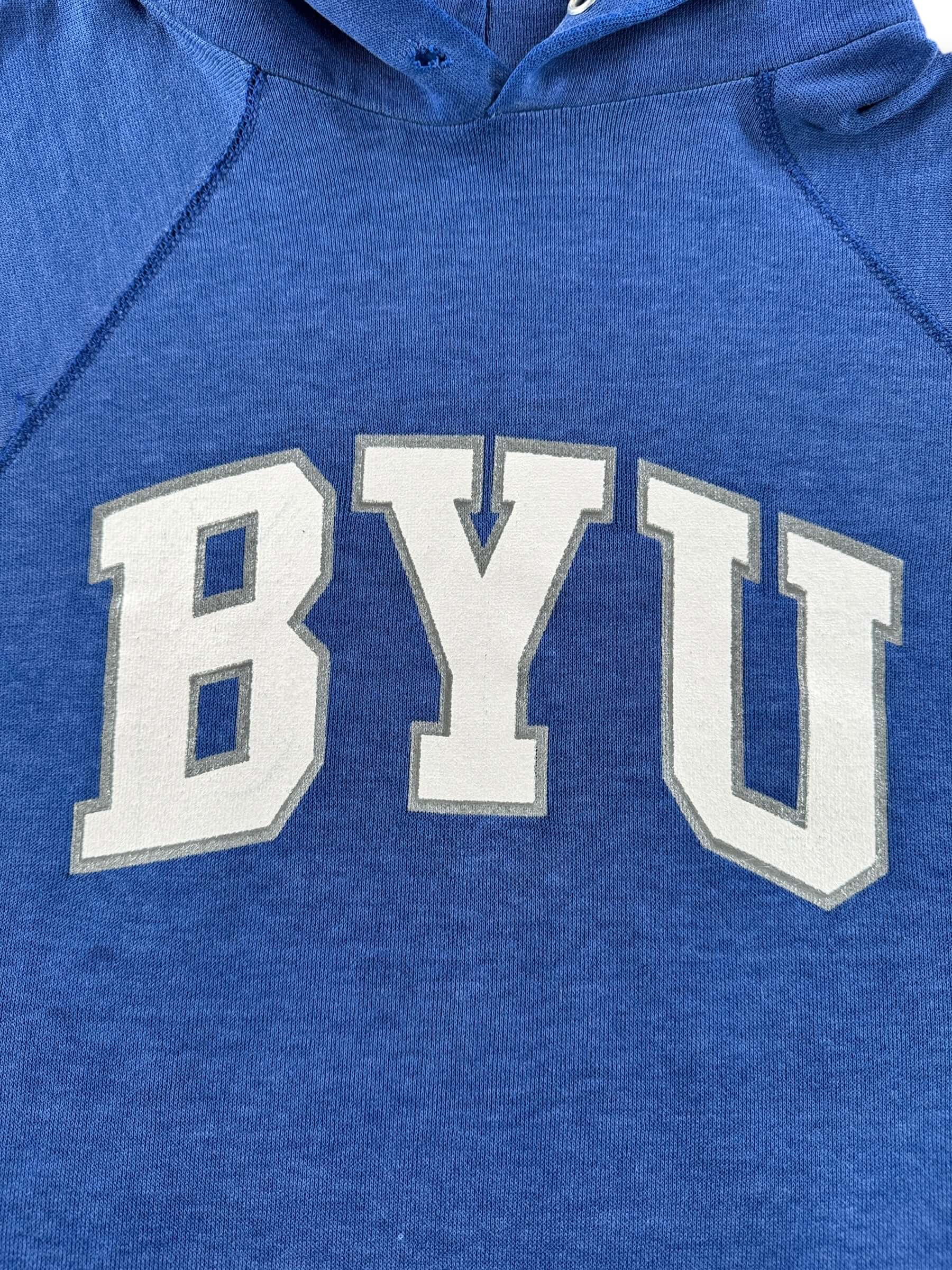 Graphic of Vintage BYU Hoodie SZ L