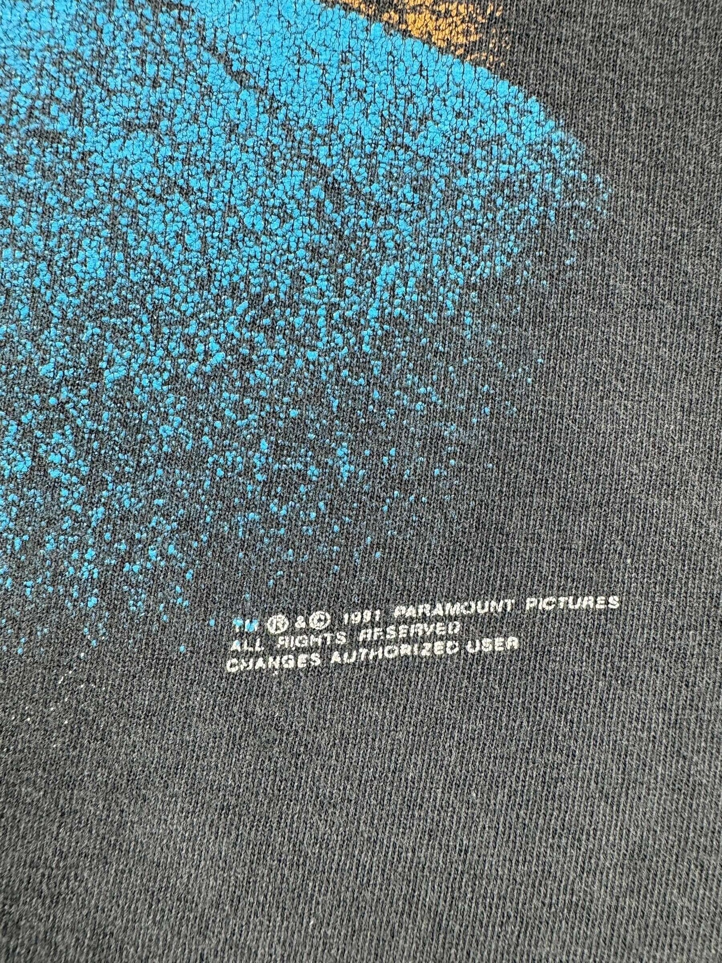 Trademark on Vintage Faded Star Trek Spock Live Long & Prosper Tee SZ XL