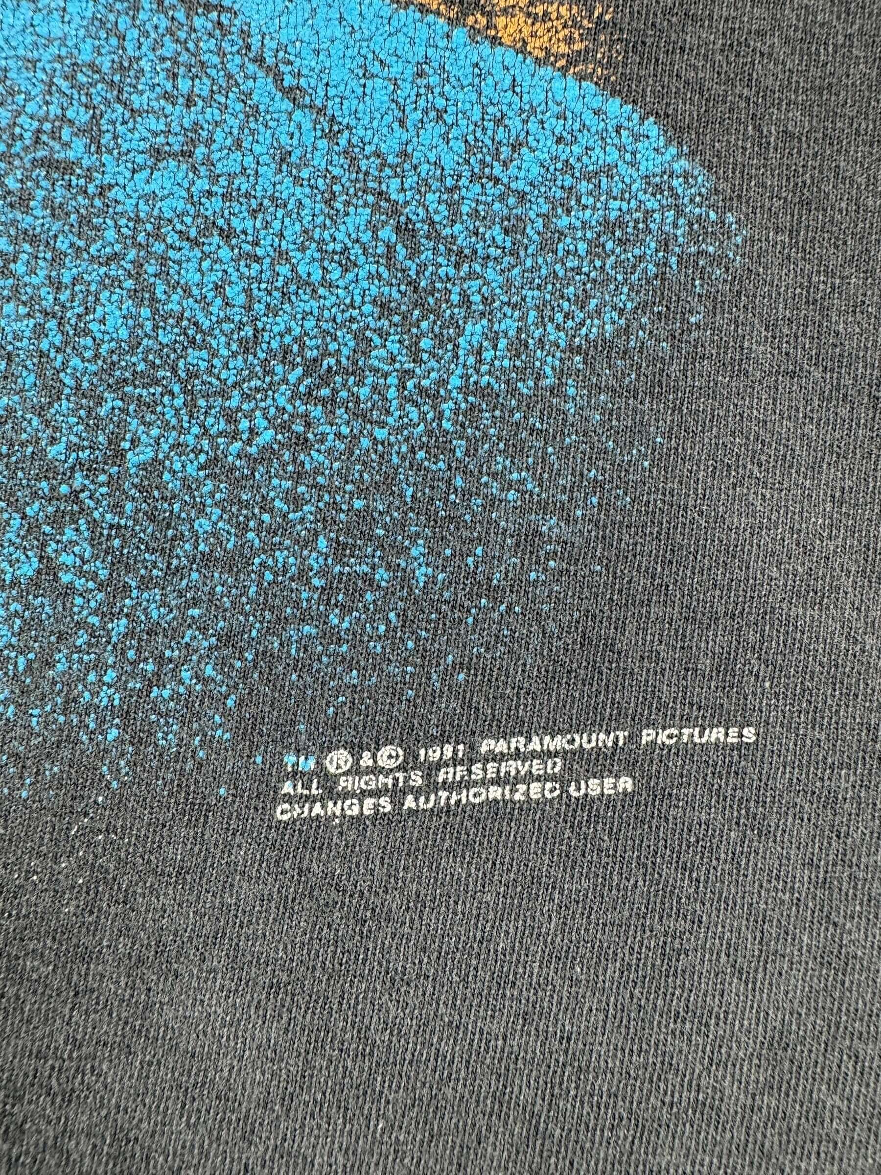 Trademark on Vintage Faded Star Trek Spock Live Long & Prosper Tee SZ XL