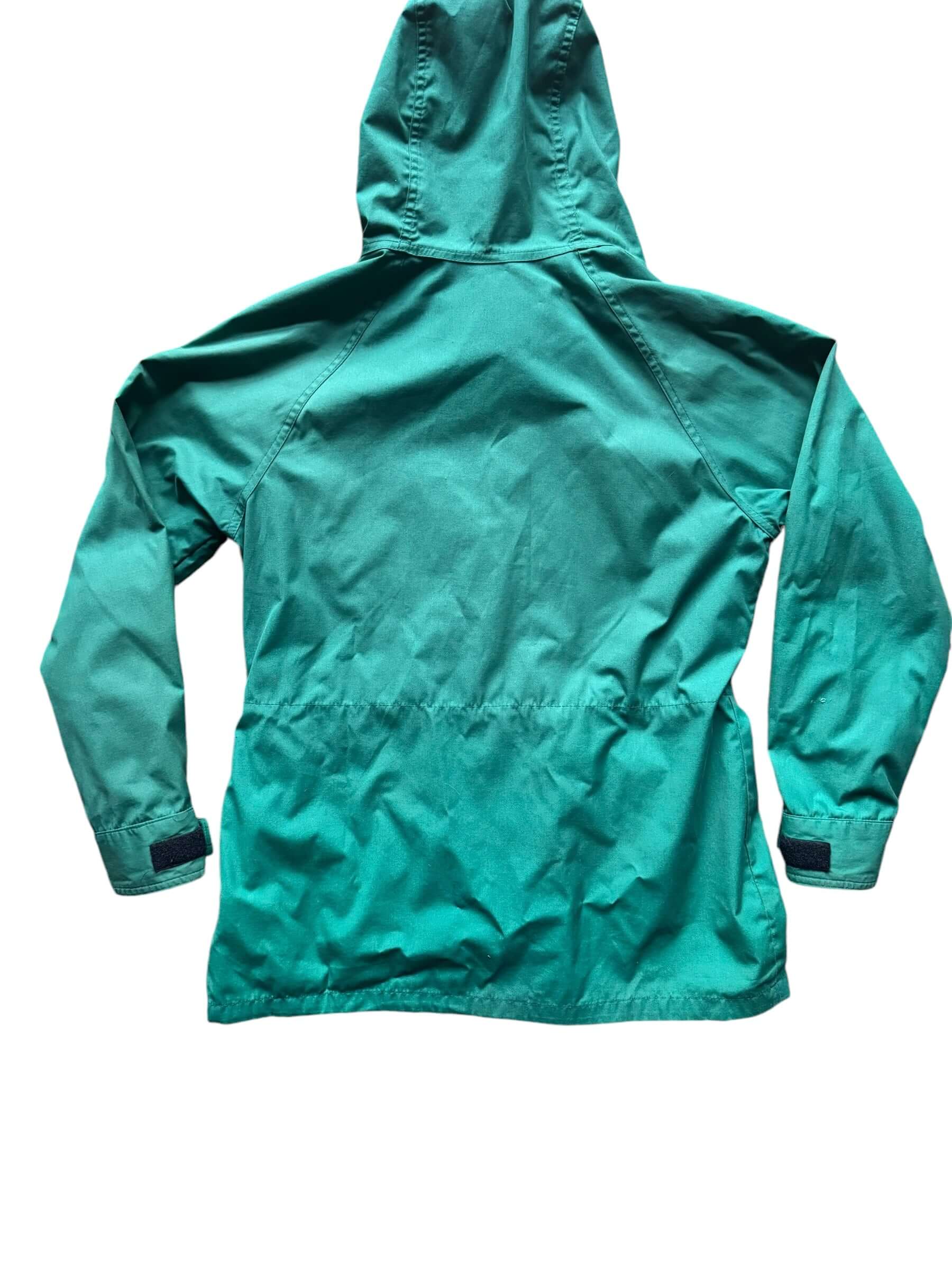 Back view of 1980s Women's REi Co-Op Rain Jacket M