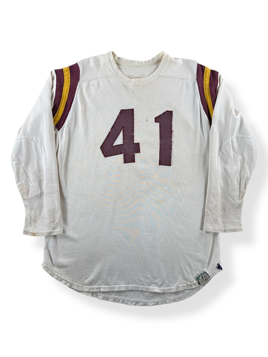 Front of Vintage Ernie Rose "41" Durene Jersey SZ L