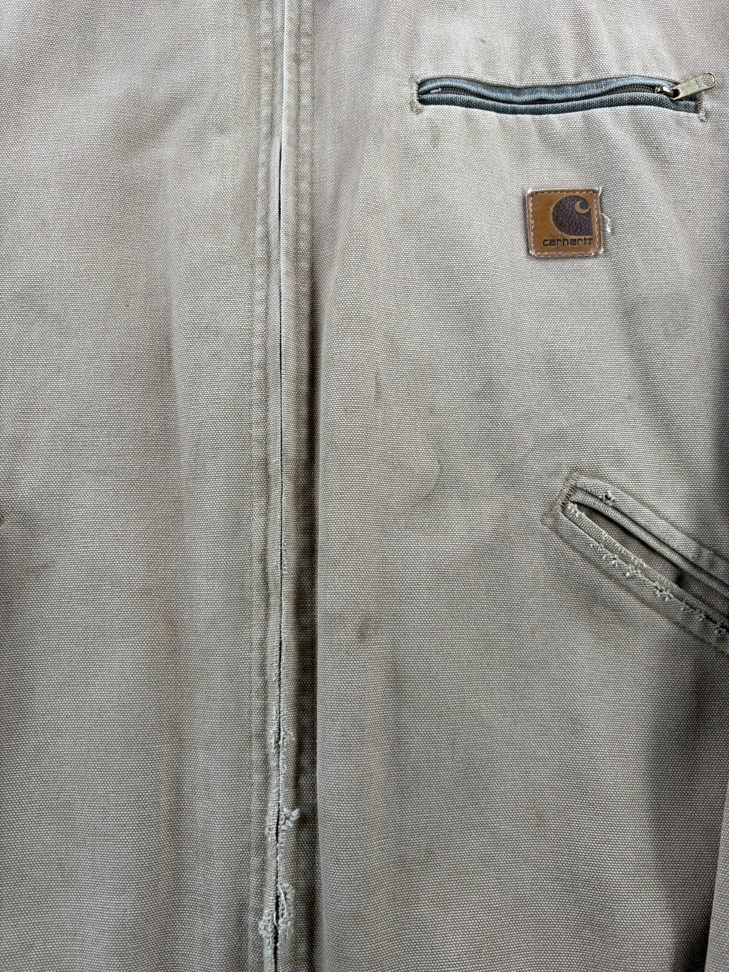 Wear on Vintage Carhartt J97 Detroit Jacket SZ L