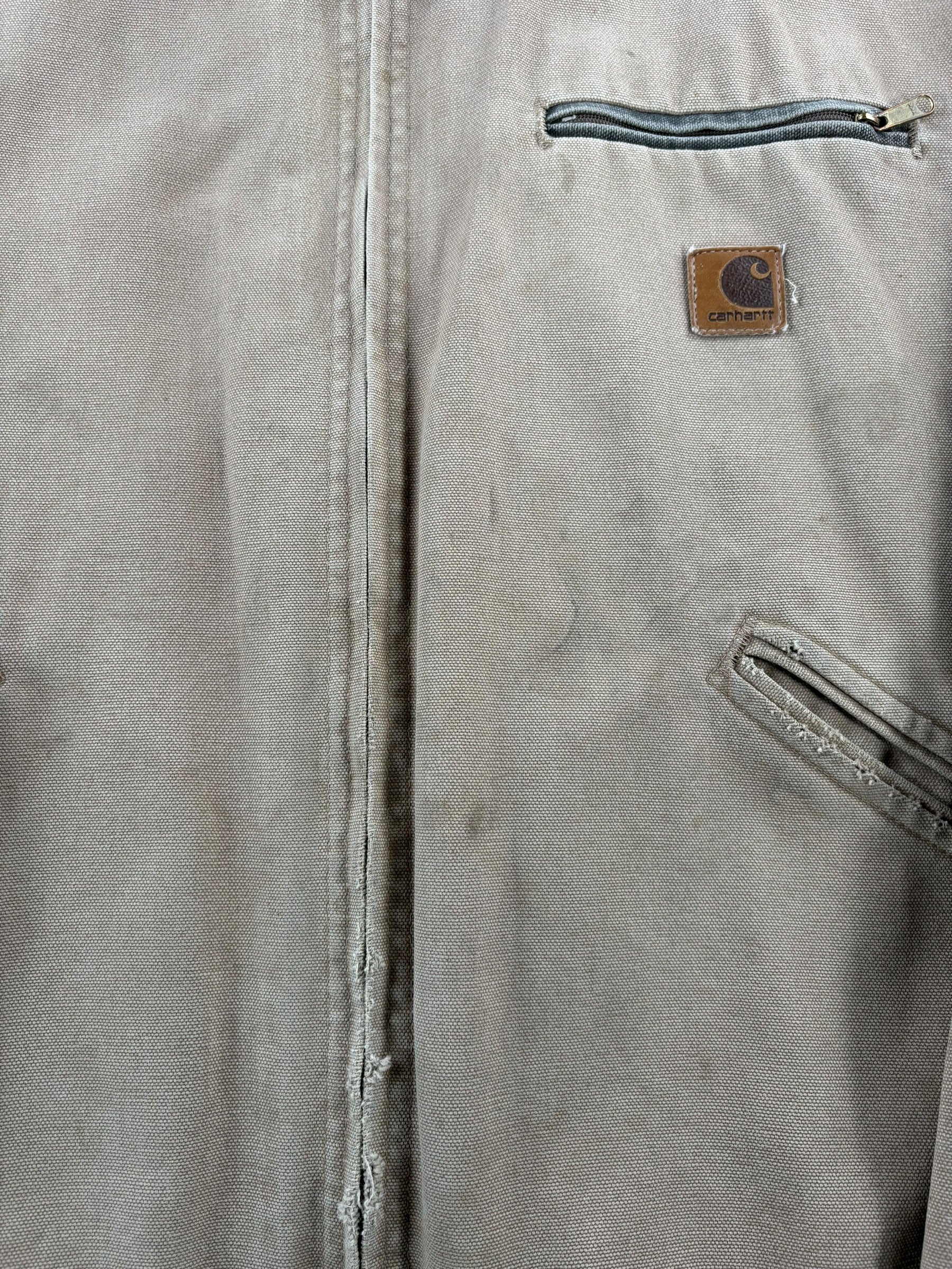 Wear on Vintage Carhartt J97 Detroit Jacket SZ L