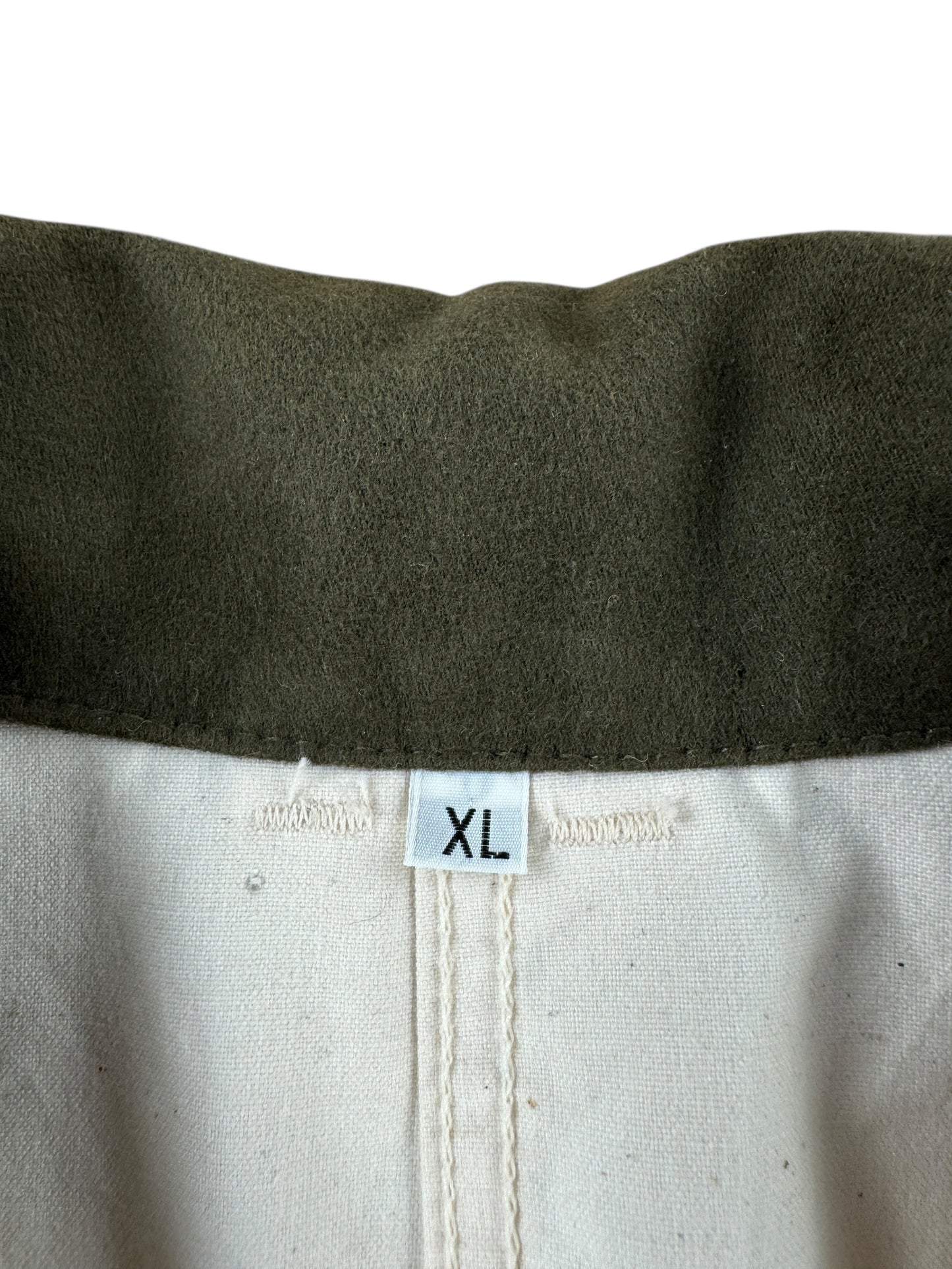 Size on Vintage Filson Upland Bird Hunting Jacket SZ XL