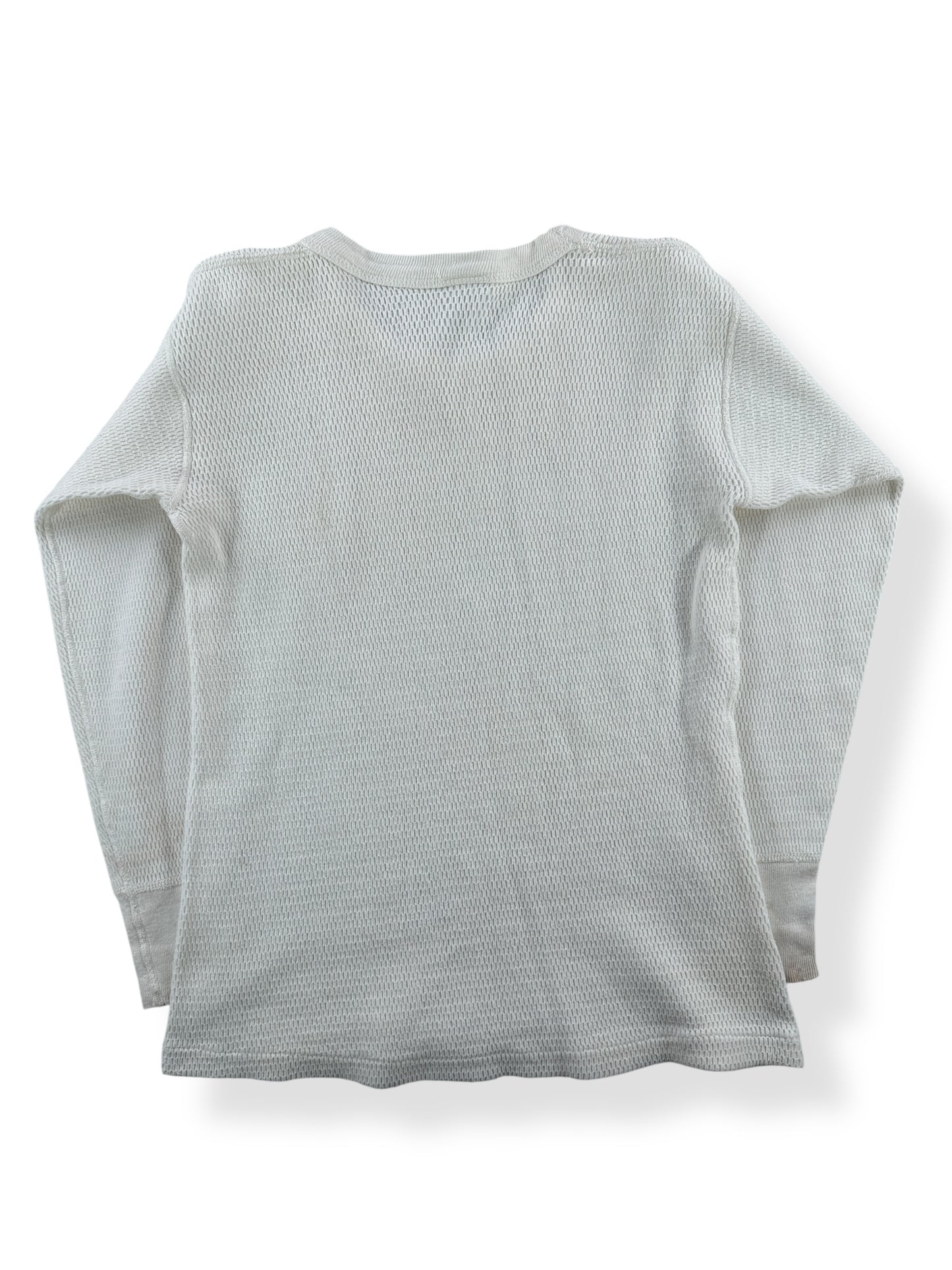 Back of Vintage Towncraft Thermal Top SZ S
