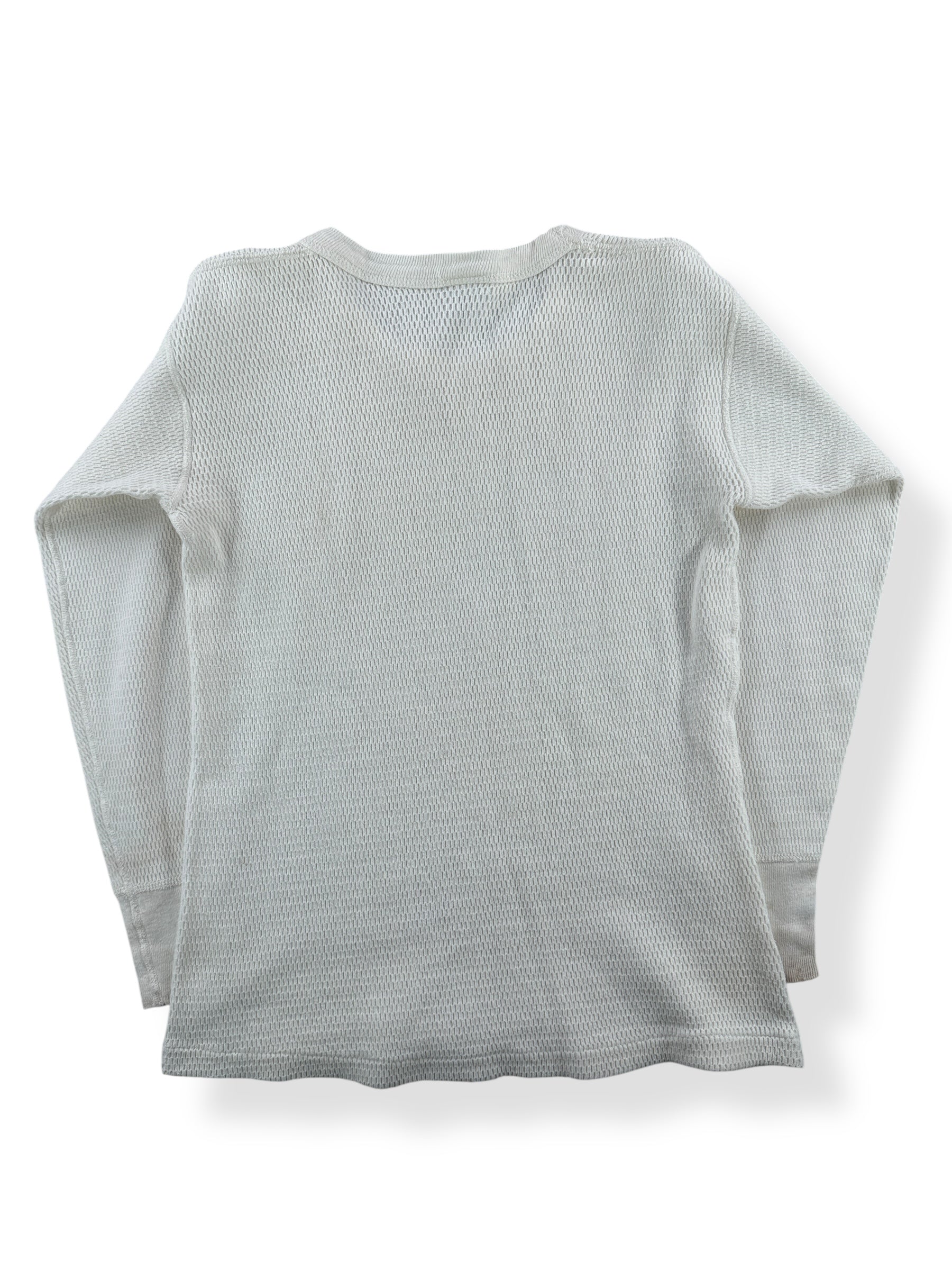 Back of Vintage Towncraft Thermal Top SZ S