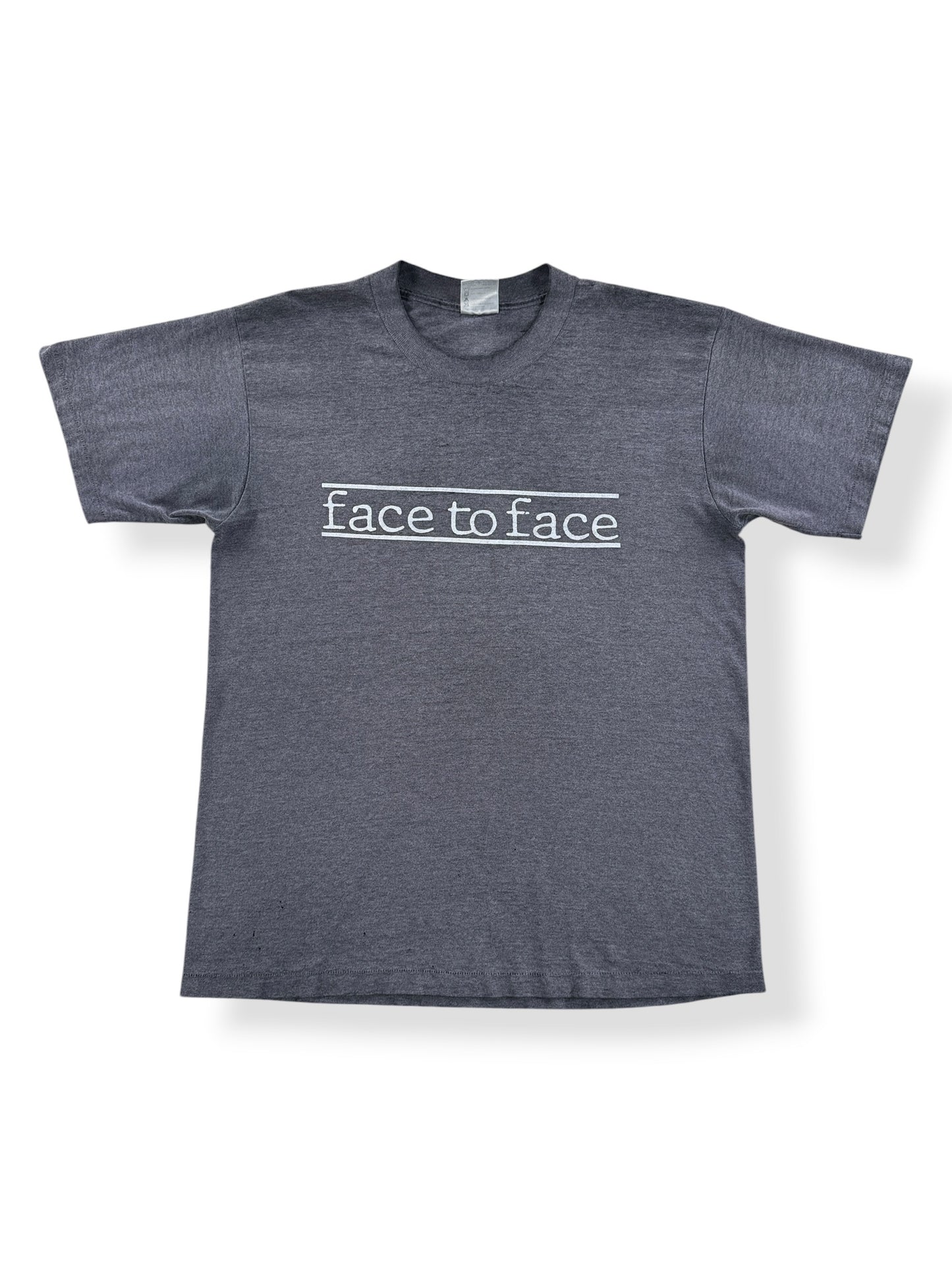 Front of Vintage Face to Face Tee SZ XL (Fits L)