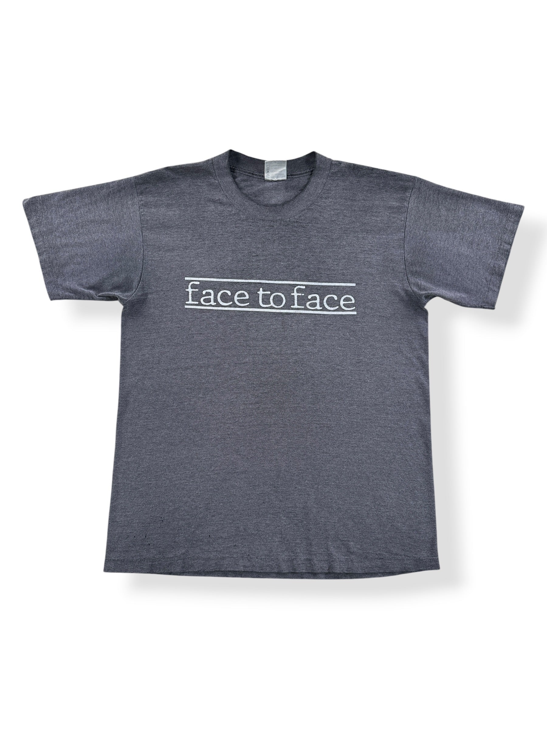 Front of Vintage Face to Face Tee SZ XL (Fits L)
