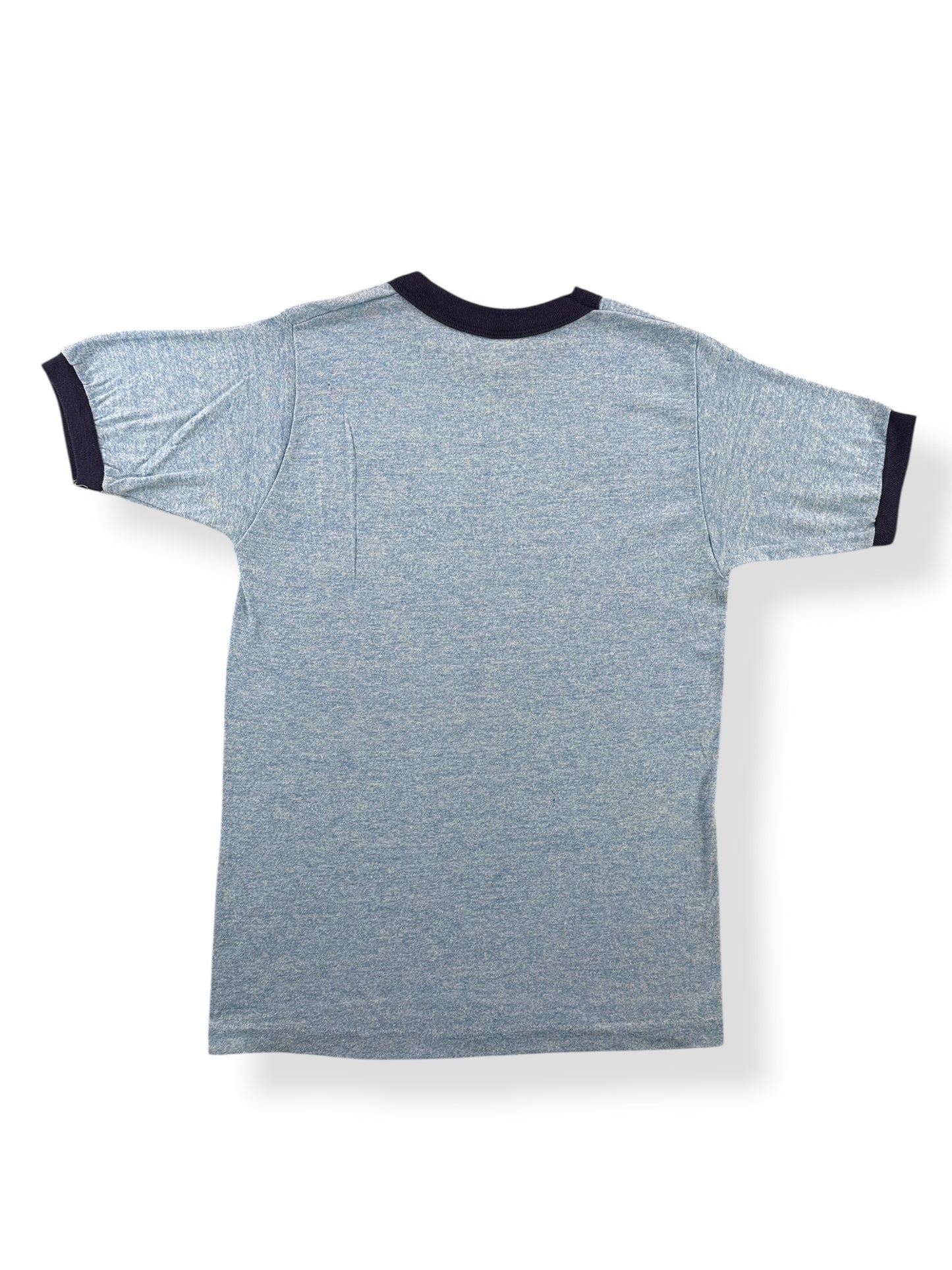 Back of Vintage Yankee Clipper Windjammer Ringer Tee SZ M (Fits XS)