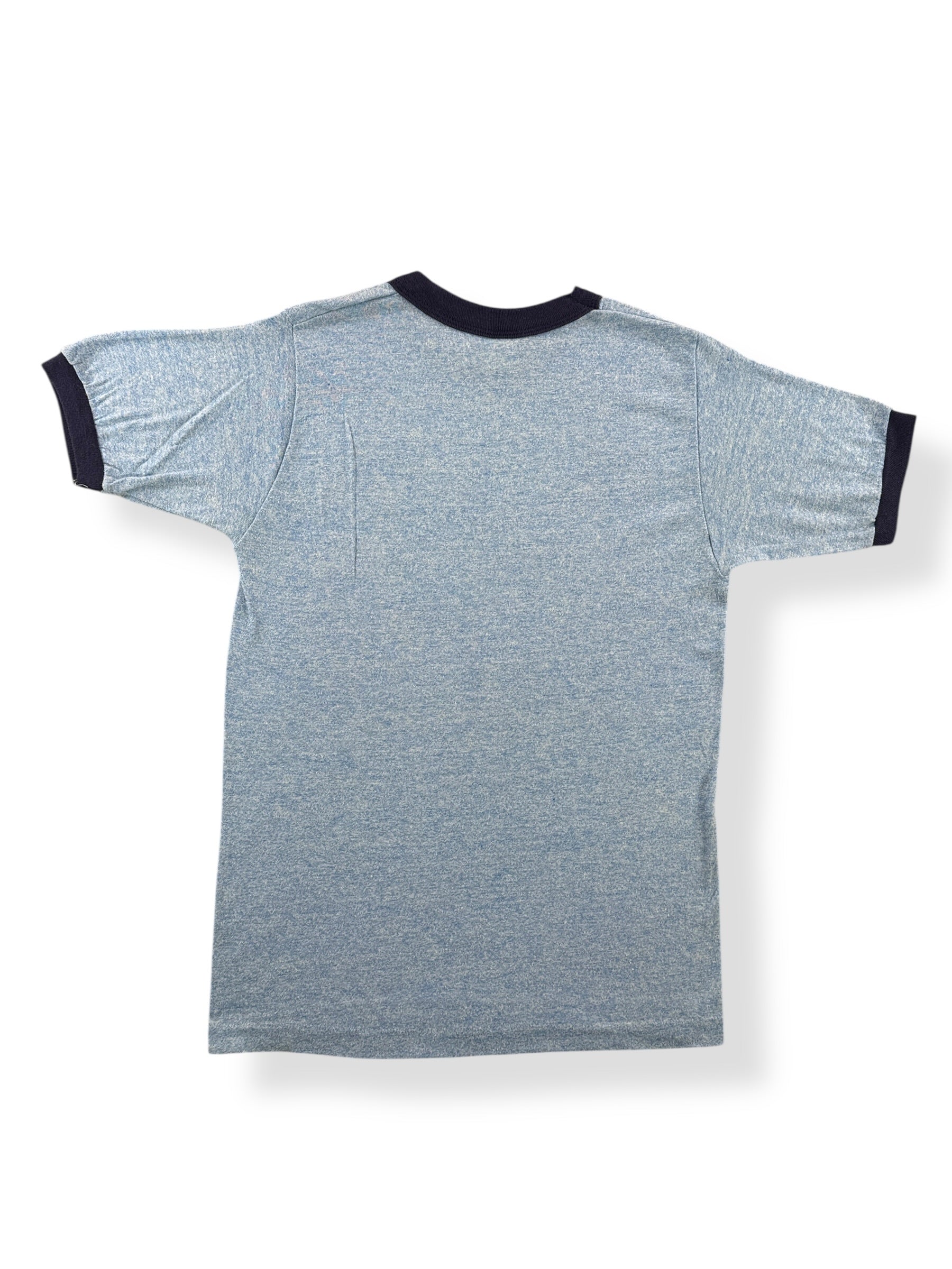 Back of Vintage Yankee Clipper Windjammer Ringer Tee SZ M (Fits XS)