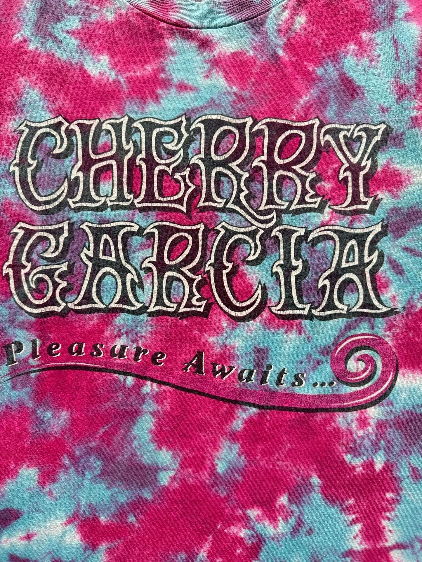 front graphic of Vintage Cherry Garcia Tie-Dye Tee SZ S