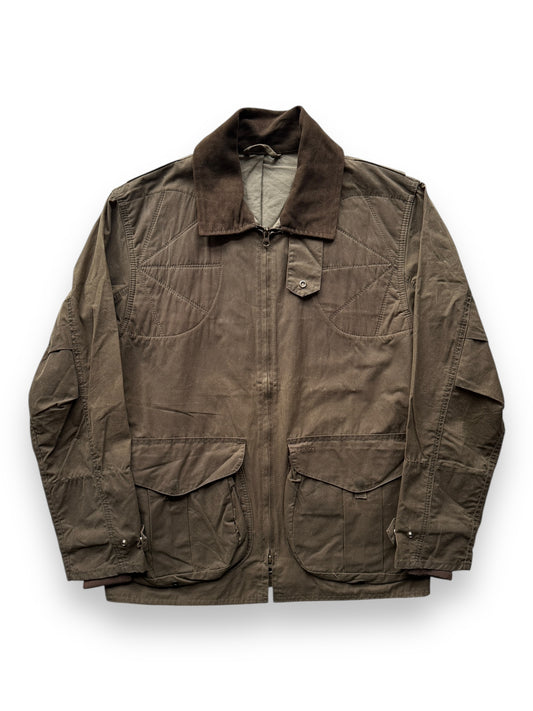 Front of Filson Oil Finish Cover Cloth Shooting Jacket SZ S