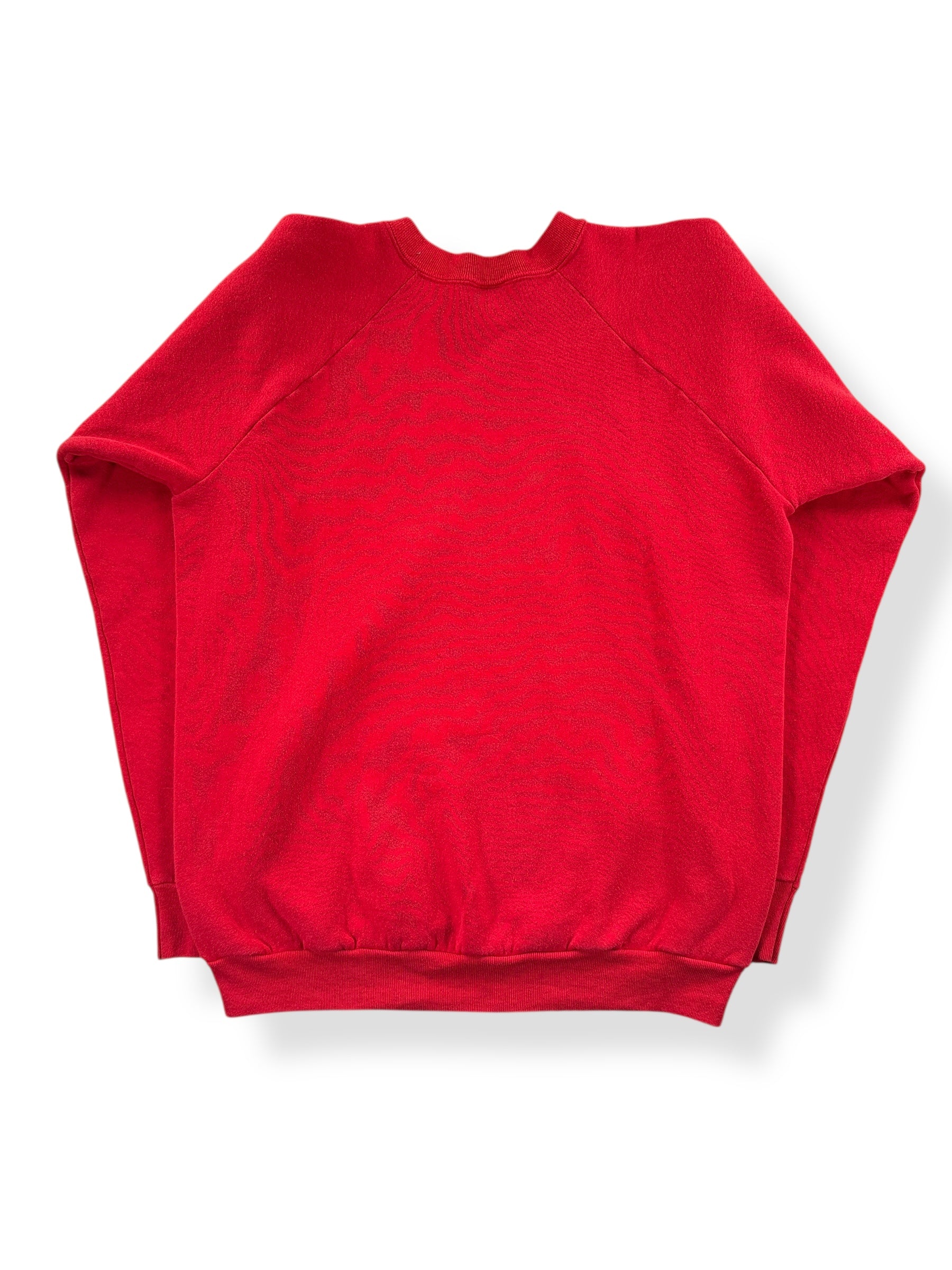 Back of Vintage New Jersey State of Mind Red Crewneck SZ L