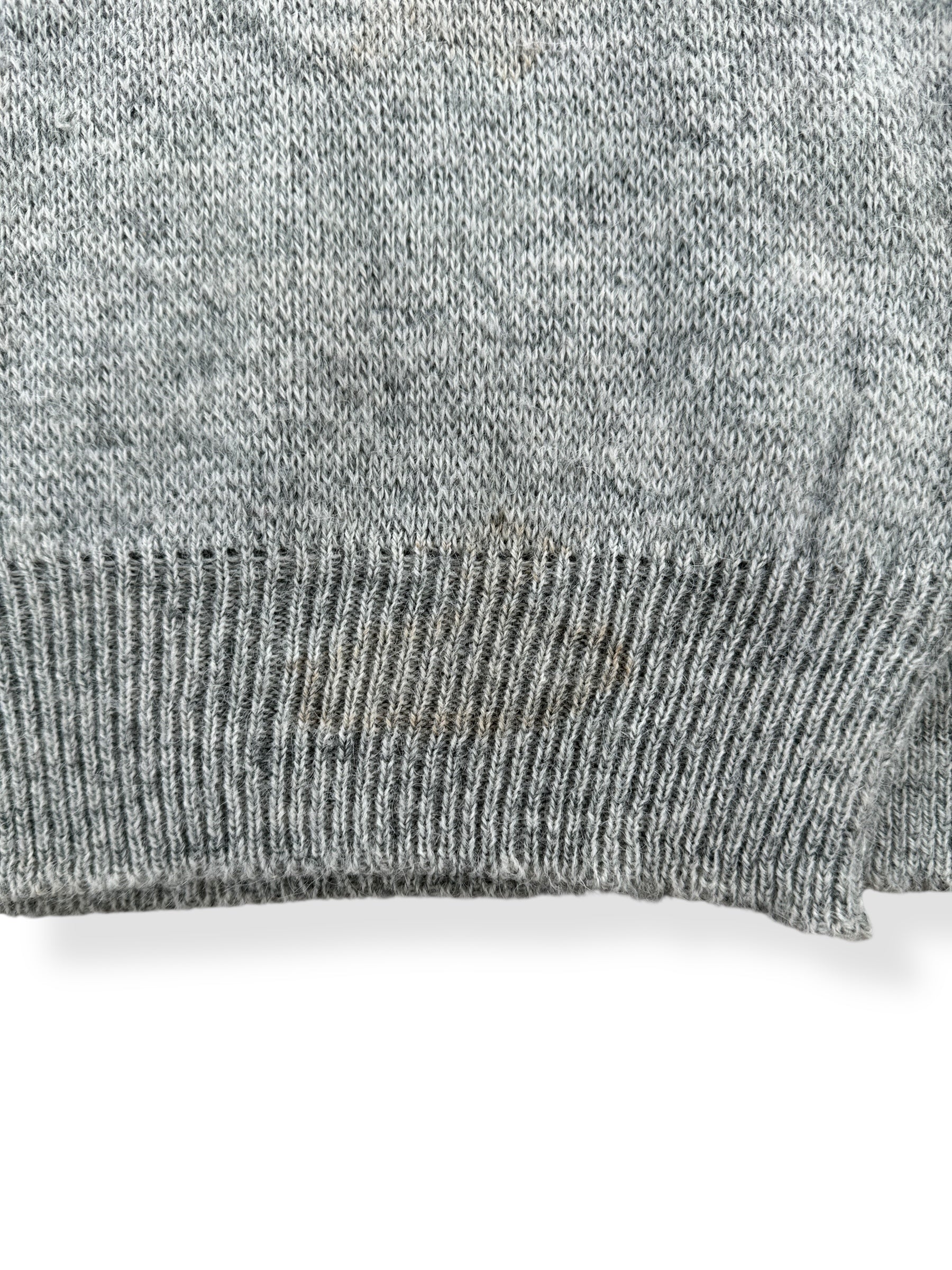 Stain on Vintage 80s Jansport Mountain Sweater SZ M