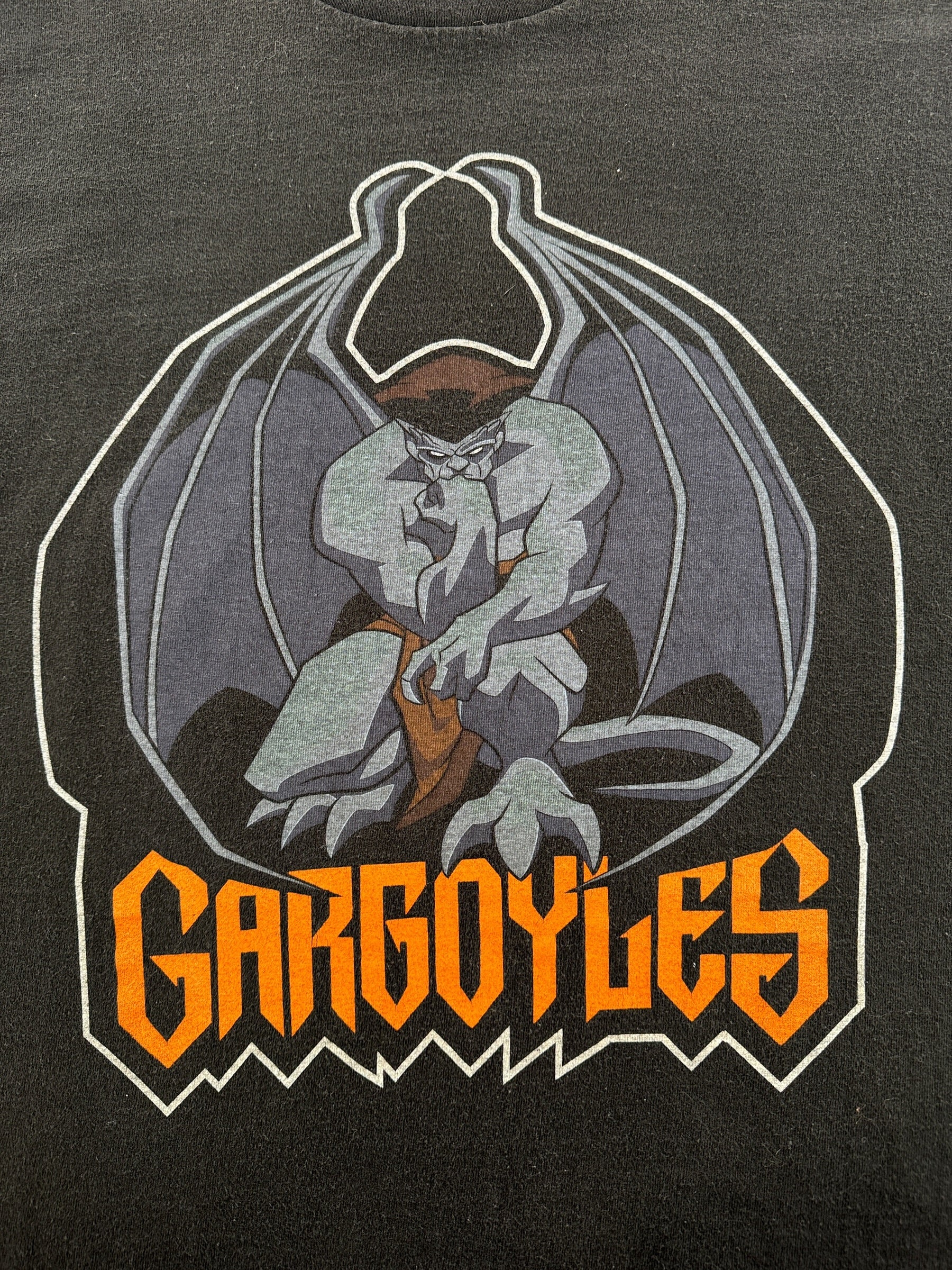 Graphic of Vintage Gargoyles Disney Promo Tee SZ S