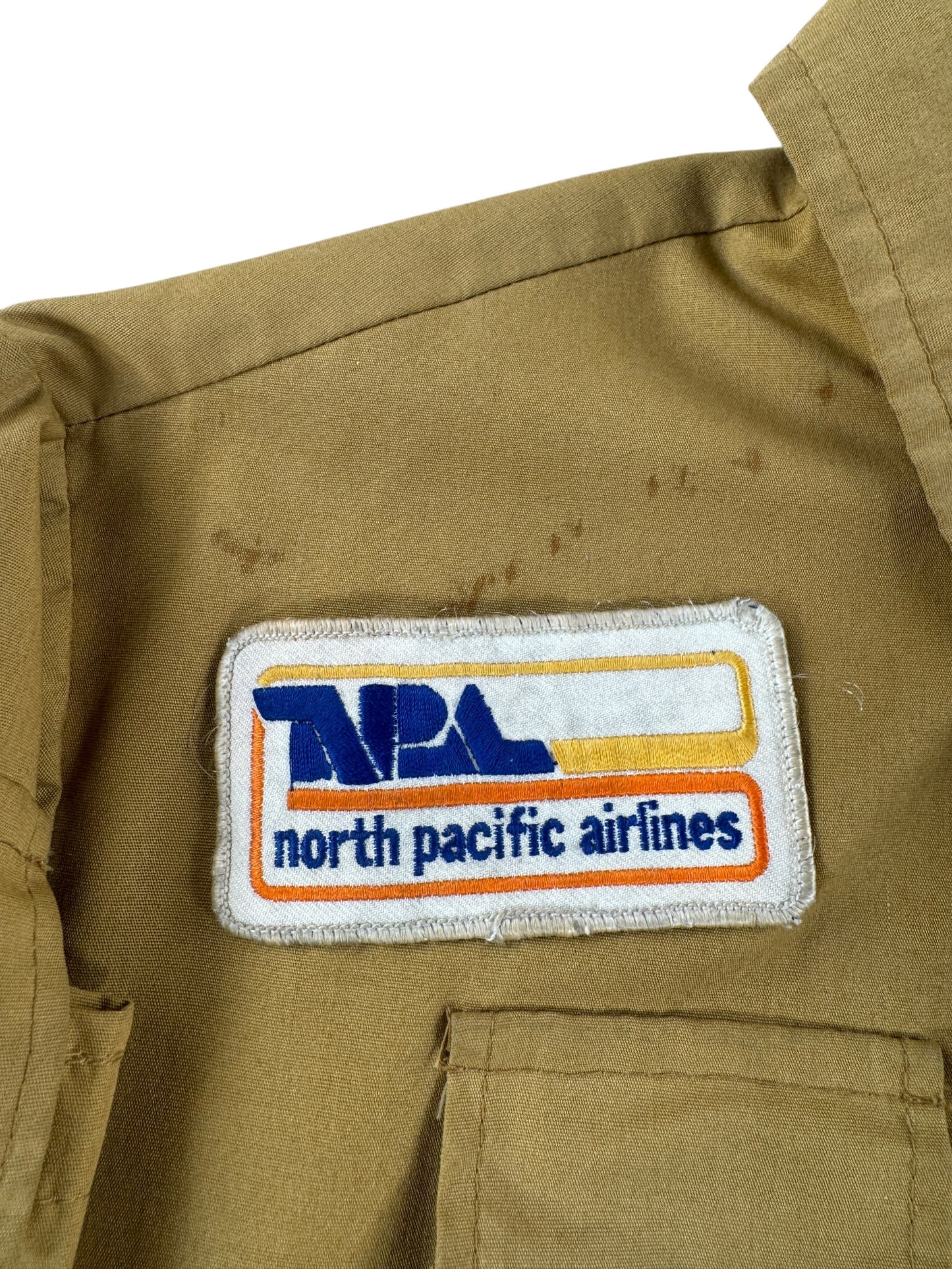 Patch on Vintage Columbia Sportswear Fishing Jacket SZ XL