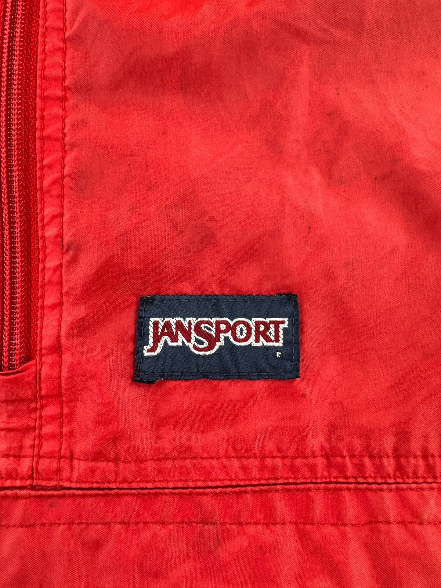 Label on Vintage Jansport Pullover Anorak SZ M